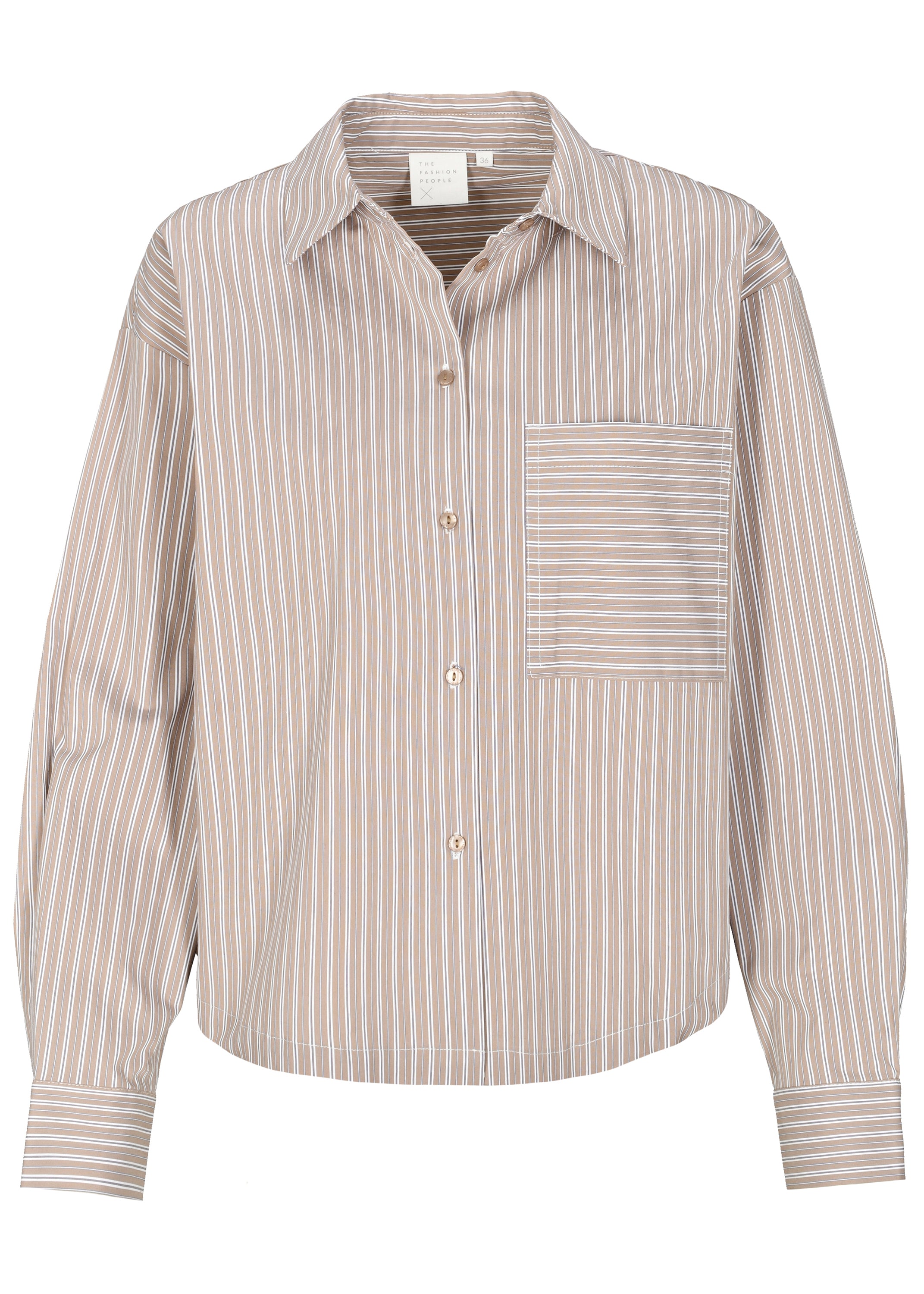 Blouse Poplin striped