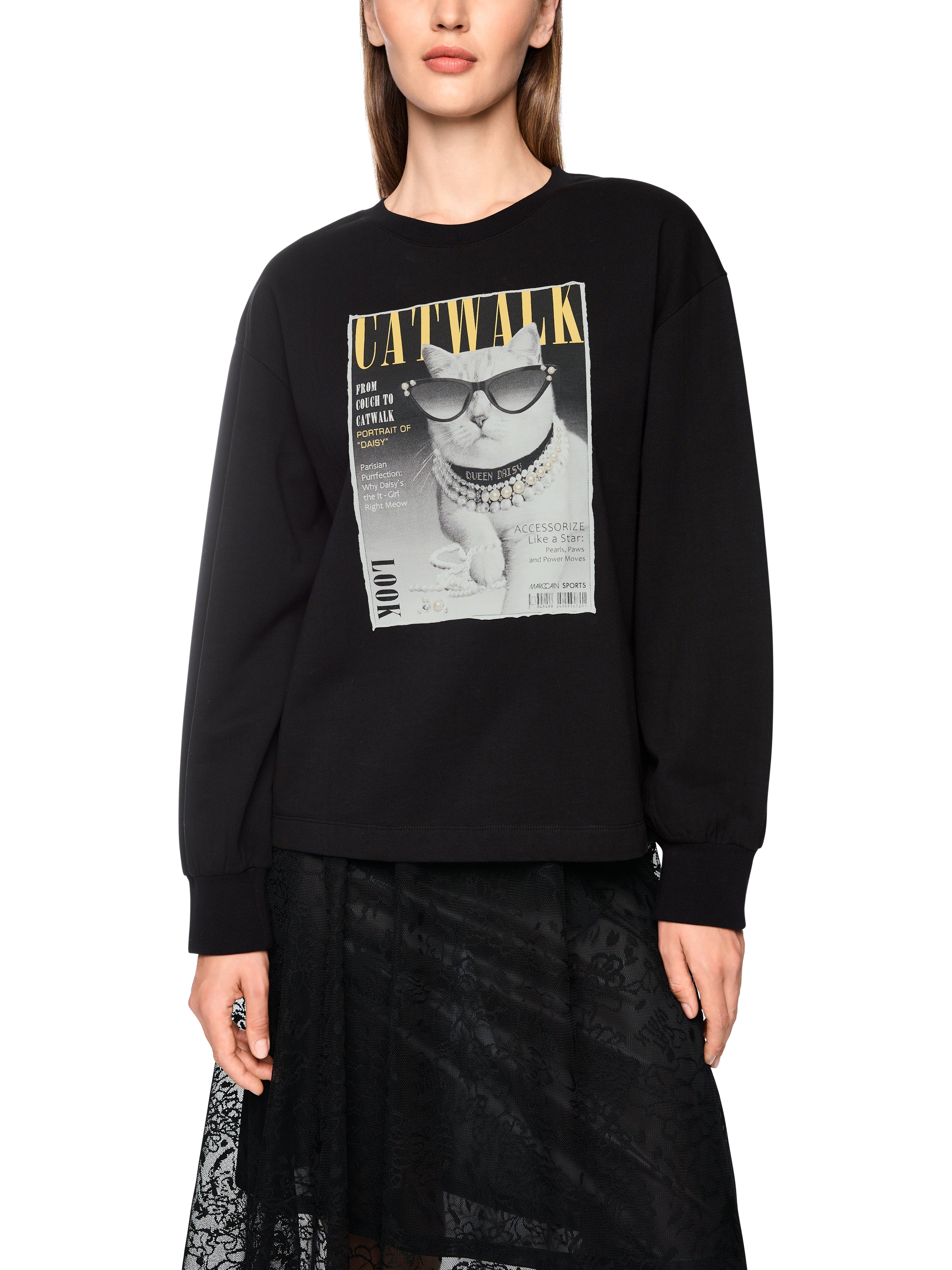 Sweatshirt mit ikonischem Print