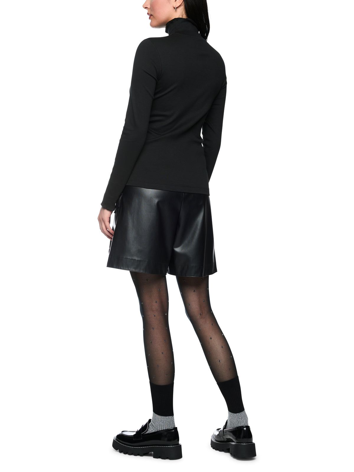 Schmales Rollkragenshirt