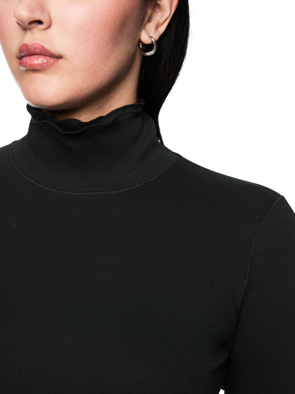 Schmales Rollkragenshirt