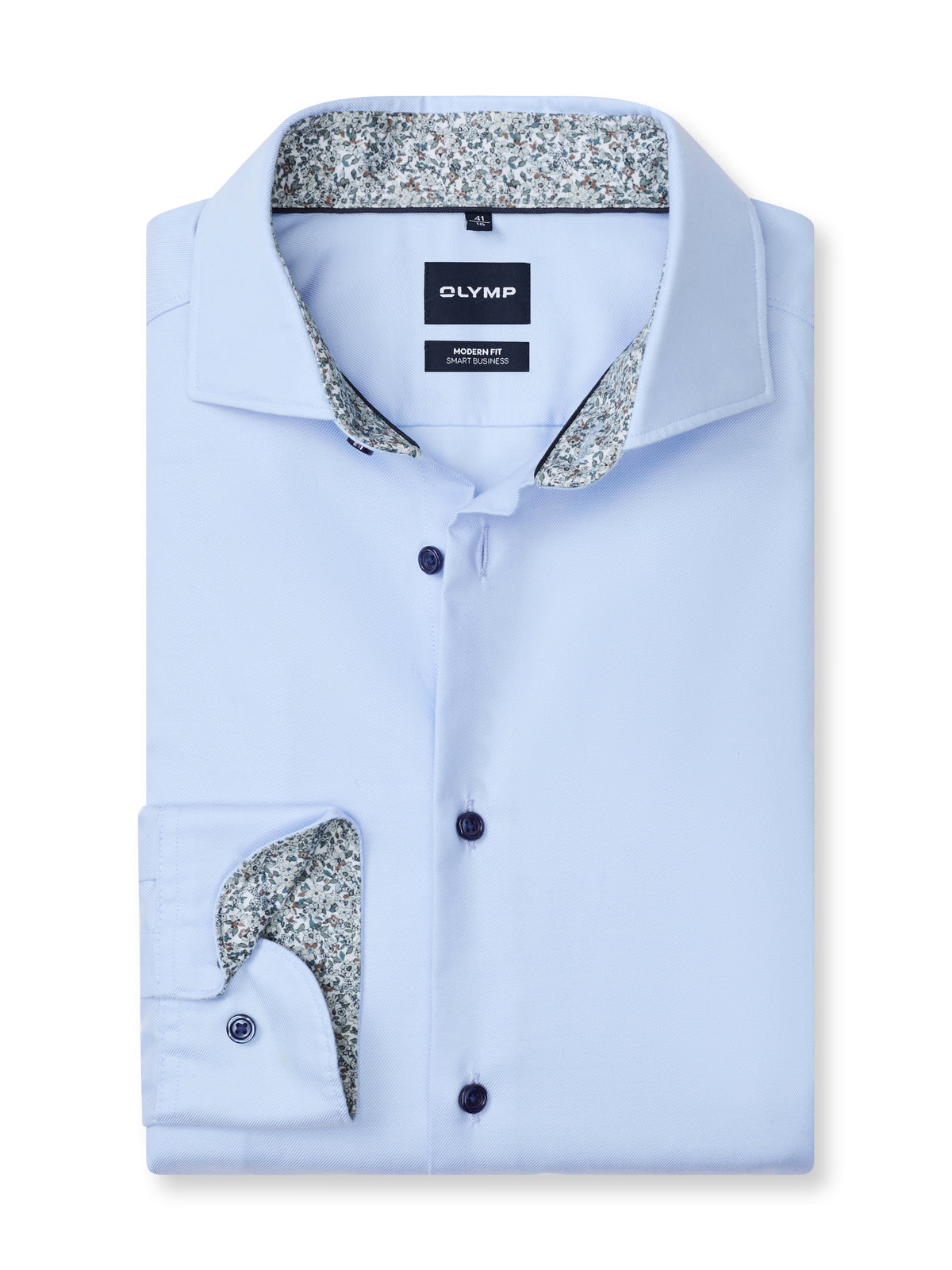 OLYMP Businesshemd Smart Business in Modern Fit Blau