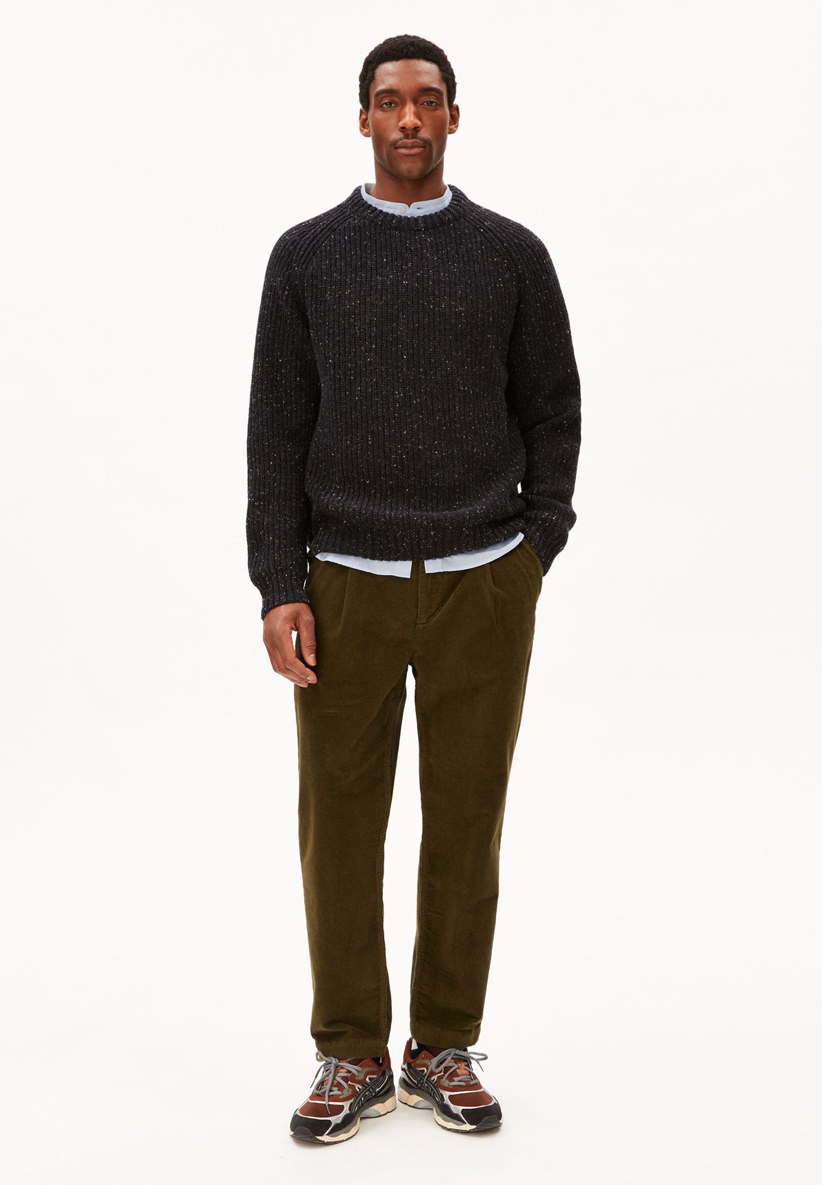 Tweed-Strickpullover KIAANO