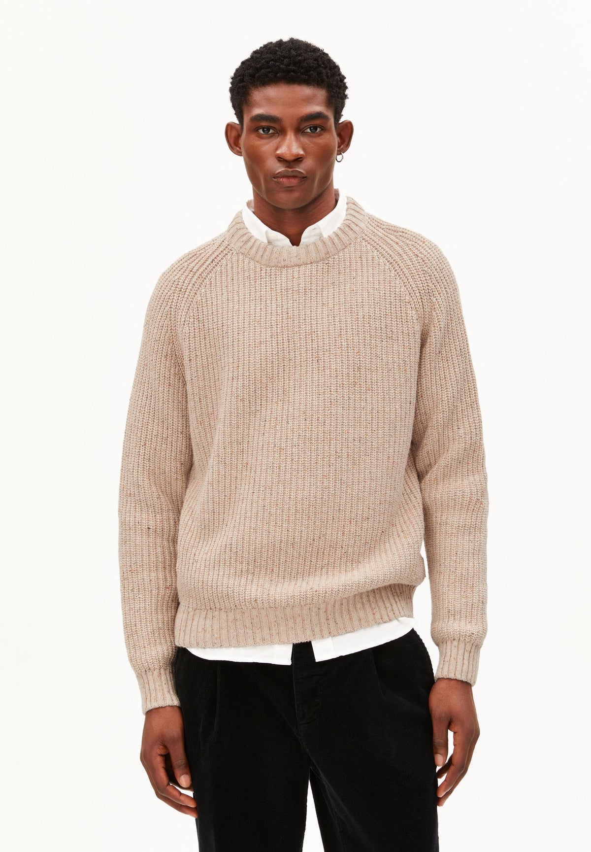 Tweed-Strickpullover KIAANO