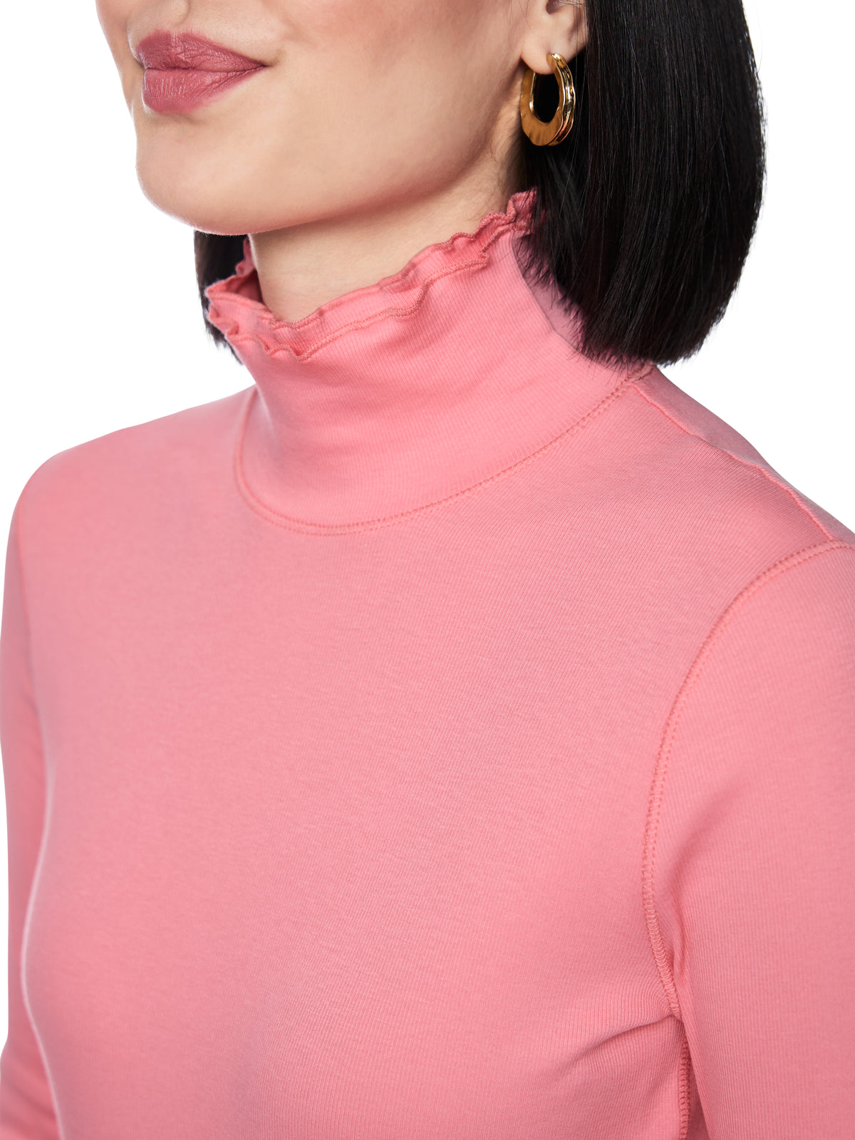 Schmales Rollkragenshirt