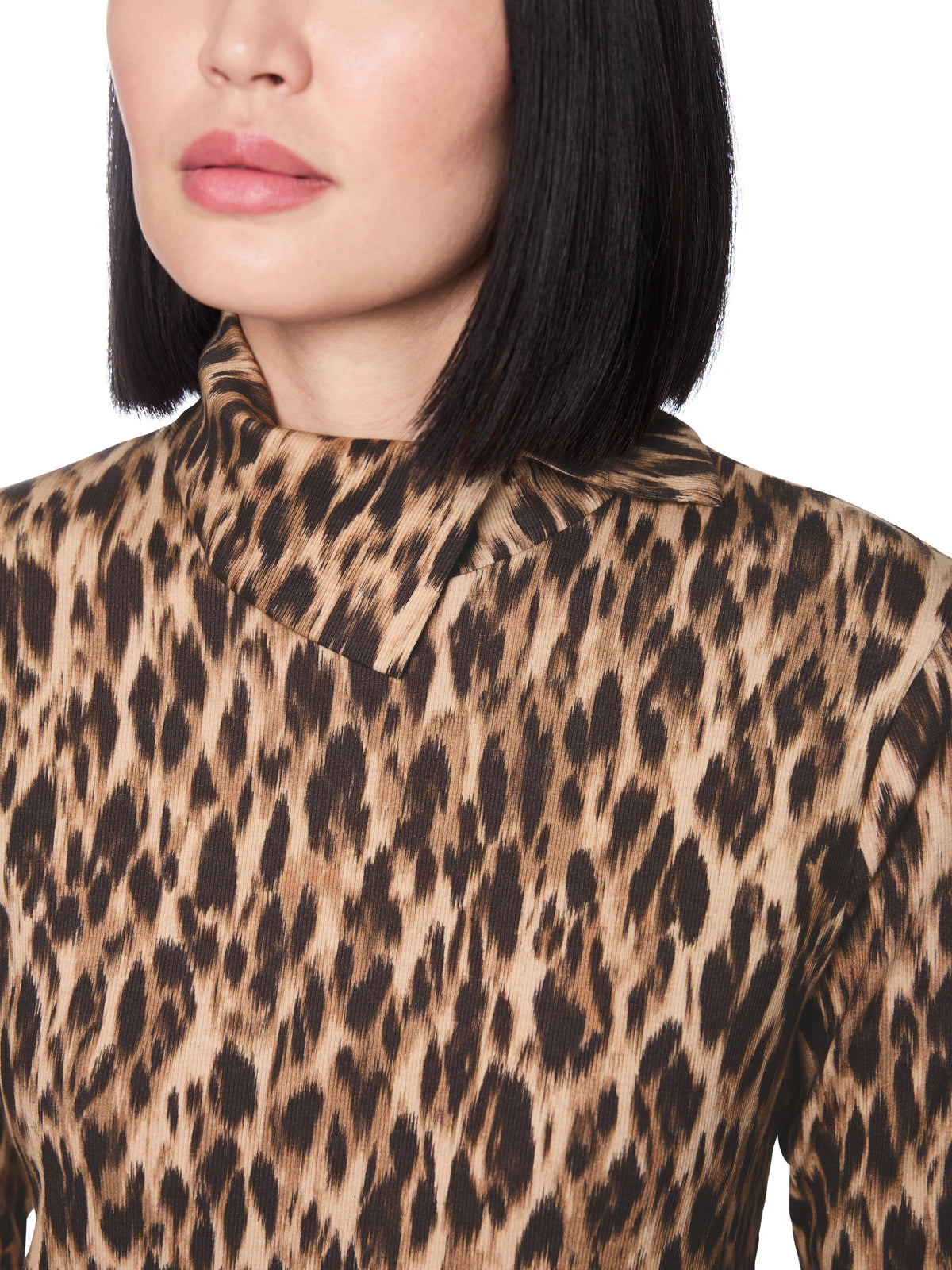 Leo-Langarmshirt mit Rollkragen