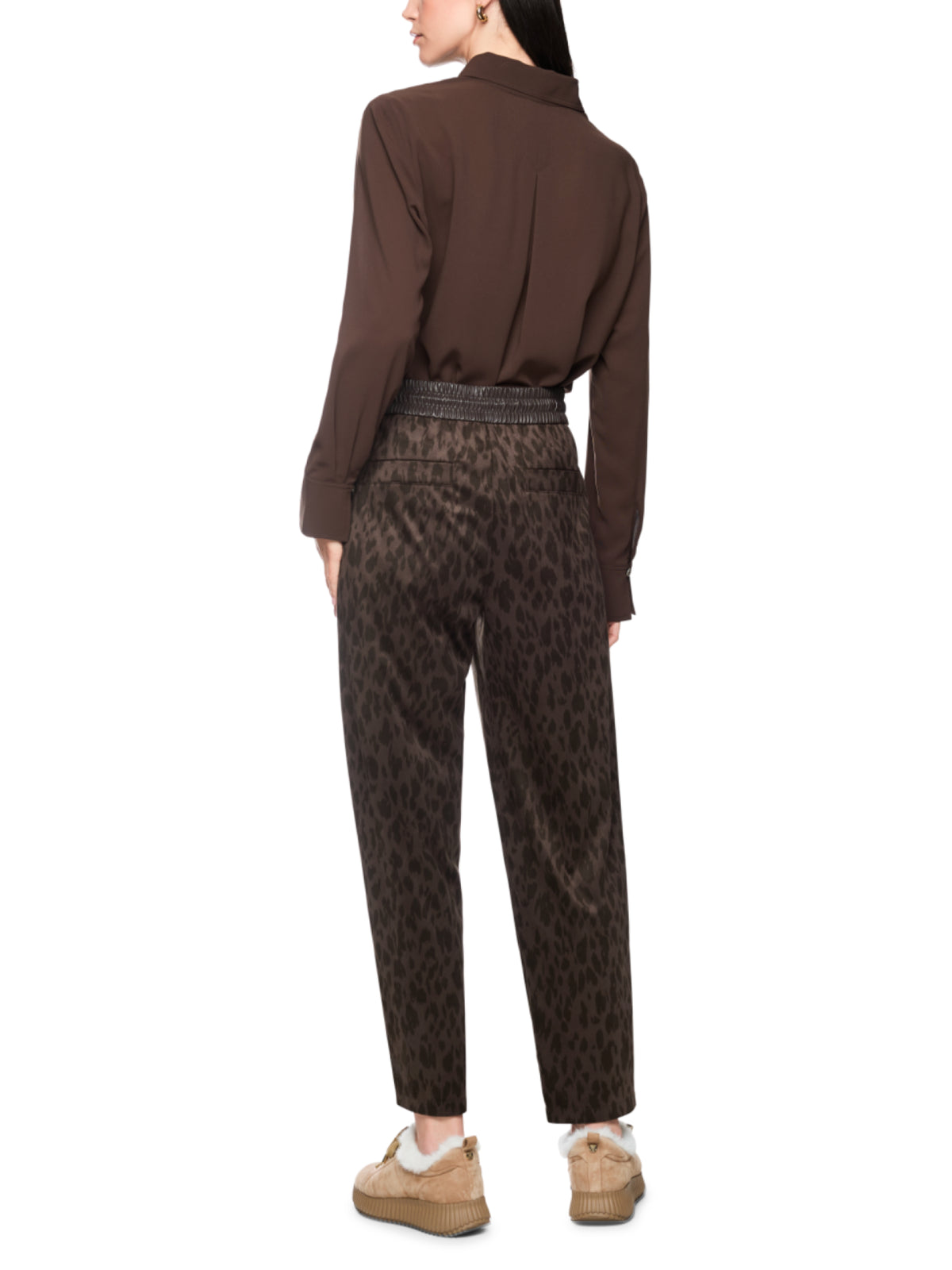 Hose RANCHI im Relaxed Fit mit Leo-Print