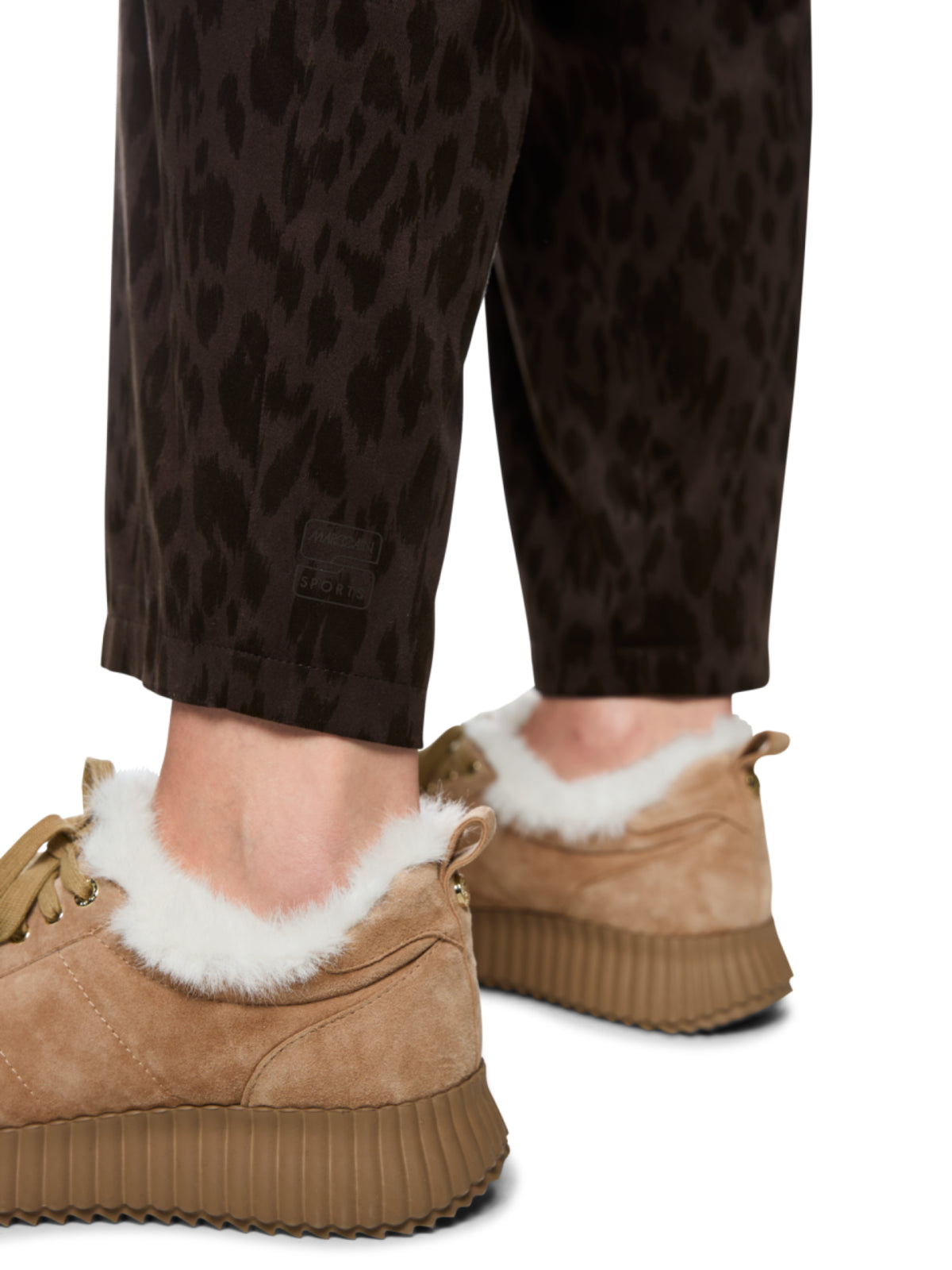 Hose RANCHI im Relaxed Fit mit Leo-Print
