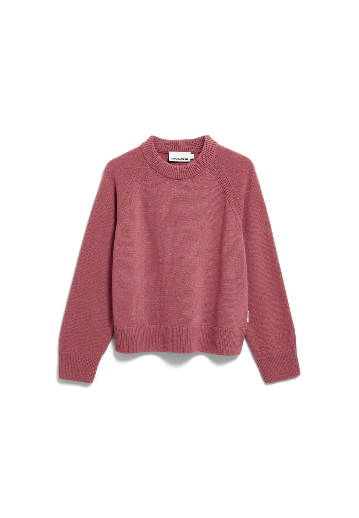 Woll-Strickpullover aus Bio-Woll Mix