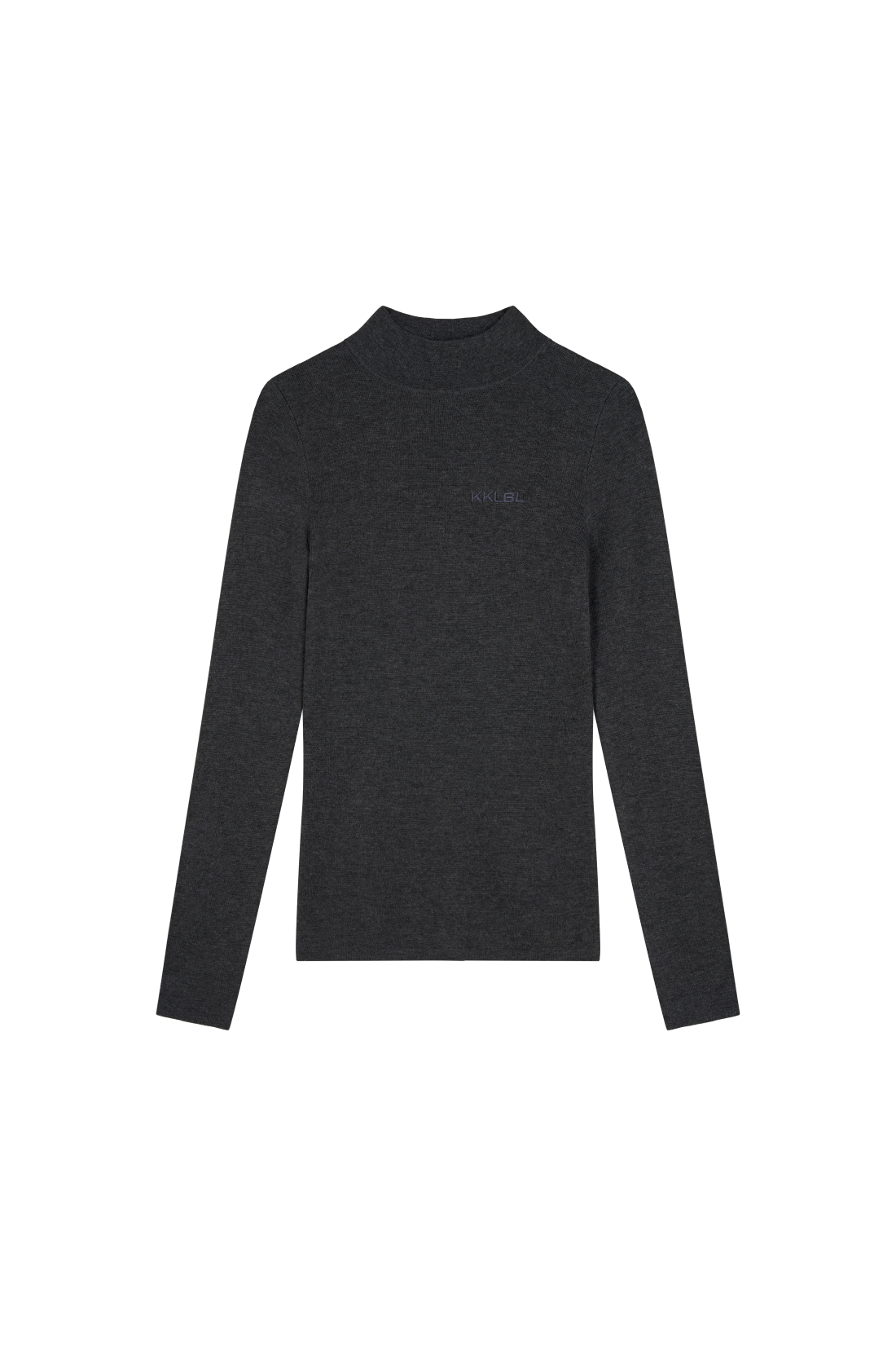Knit Turtleneck Dark Grey