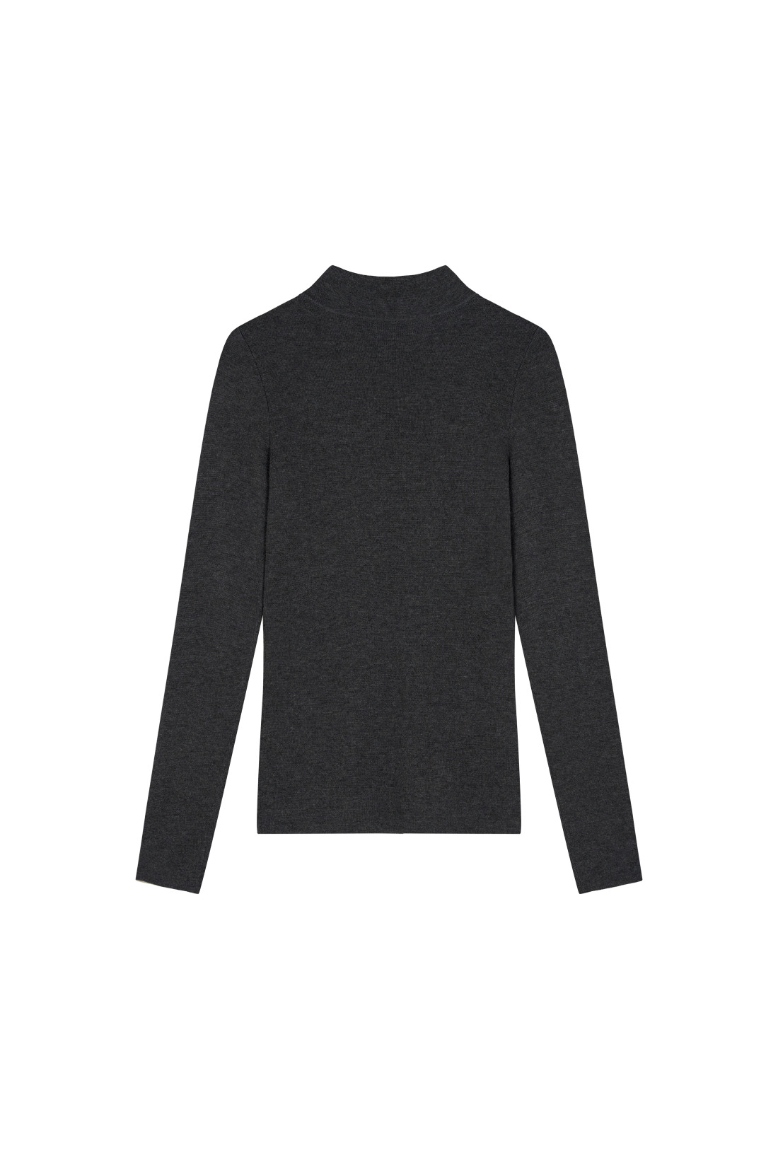 Knit Turtleneck Dark Grey