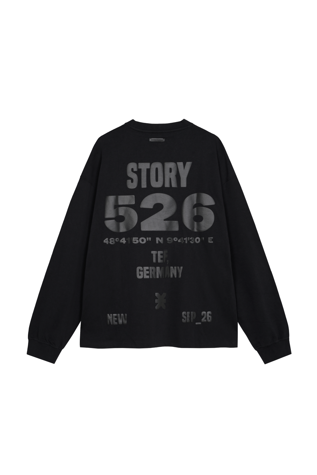 Longsleeve Royal Black