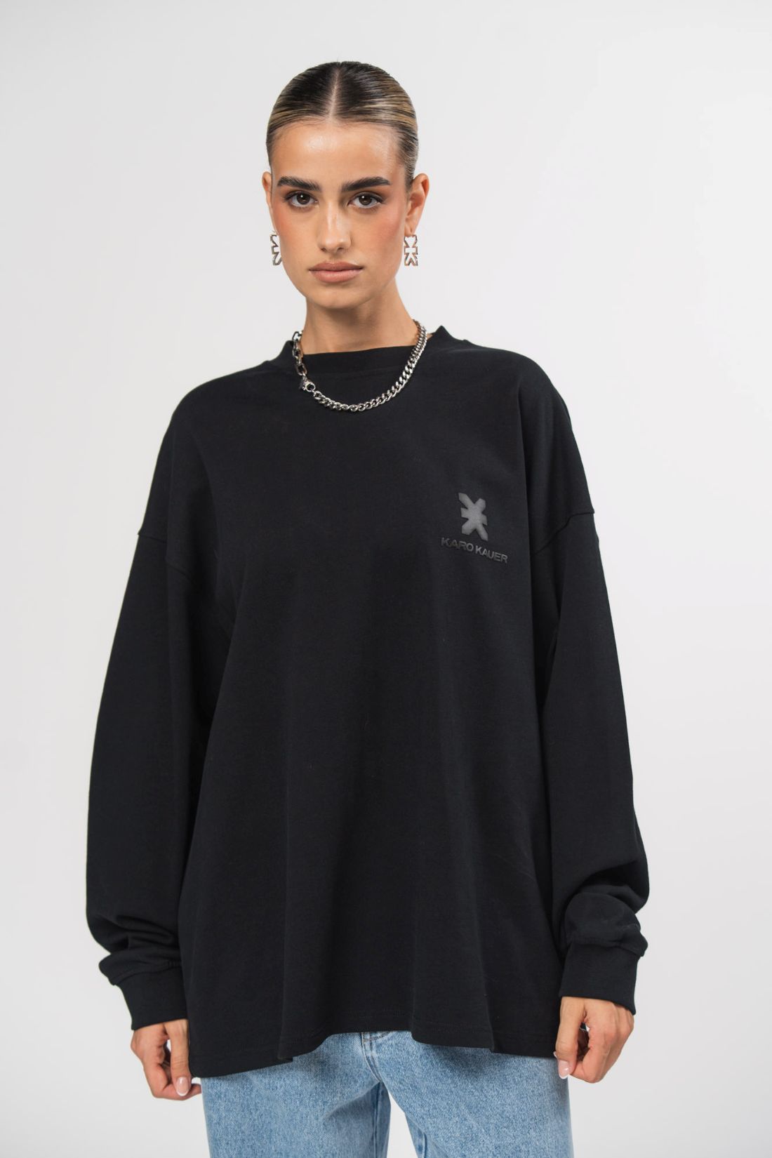 Longsleeve Royal Black