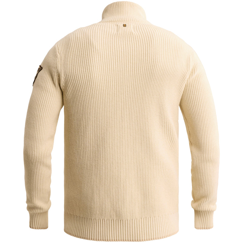 Pullover mit halbem Reißverschluss