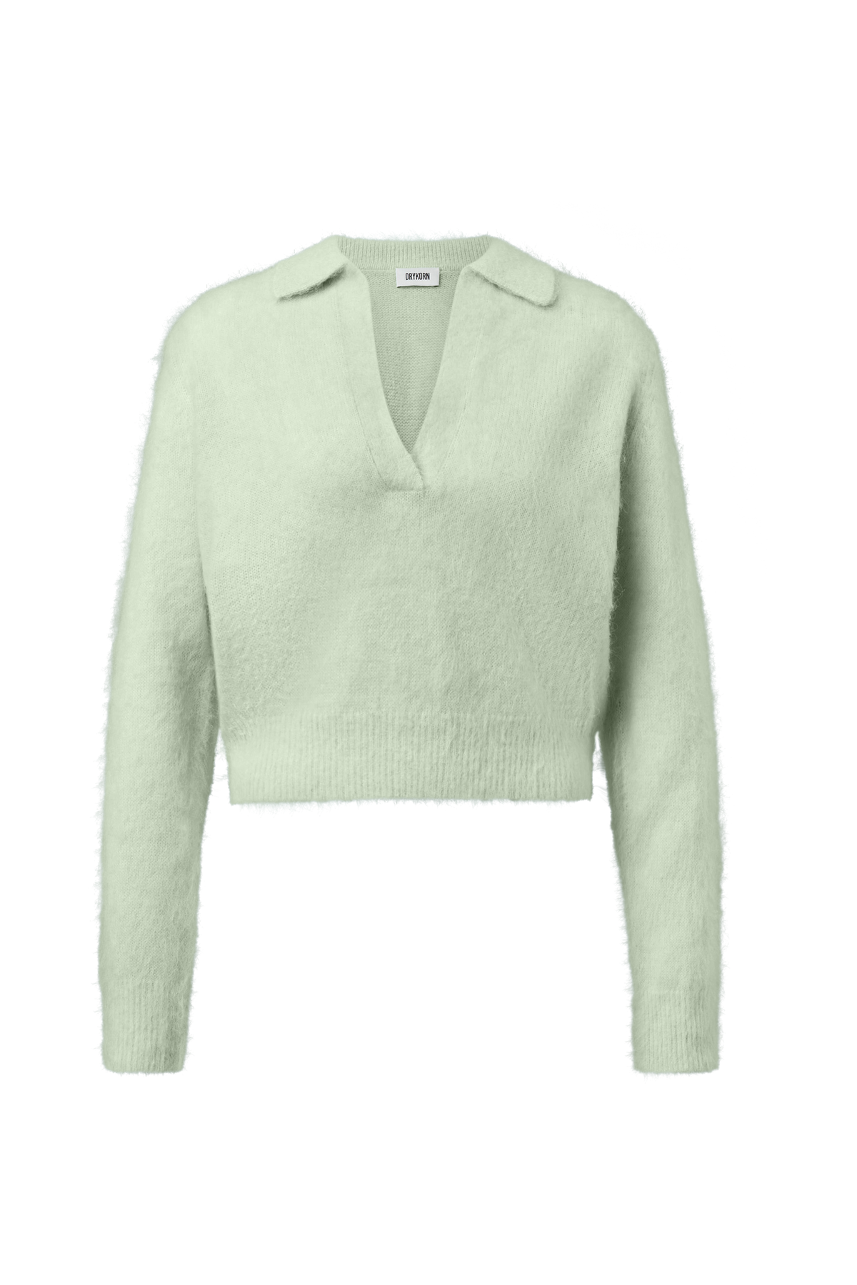 Cropped Pullover mit V-Ausschnitt DYLARA 10