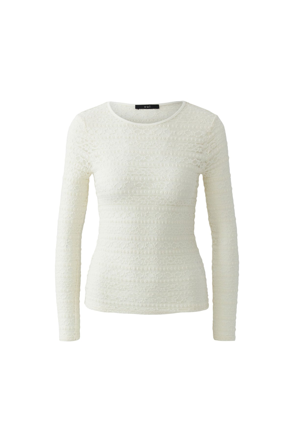 Langarmshirt Spitze
