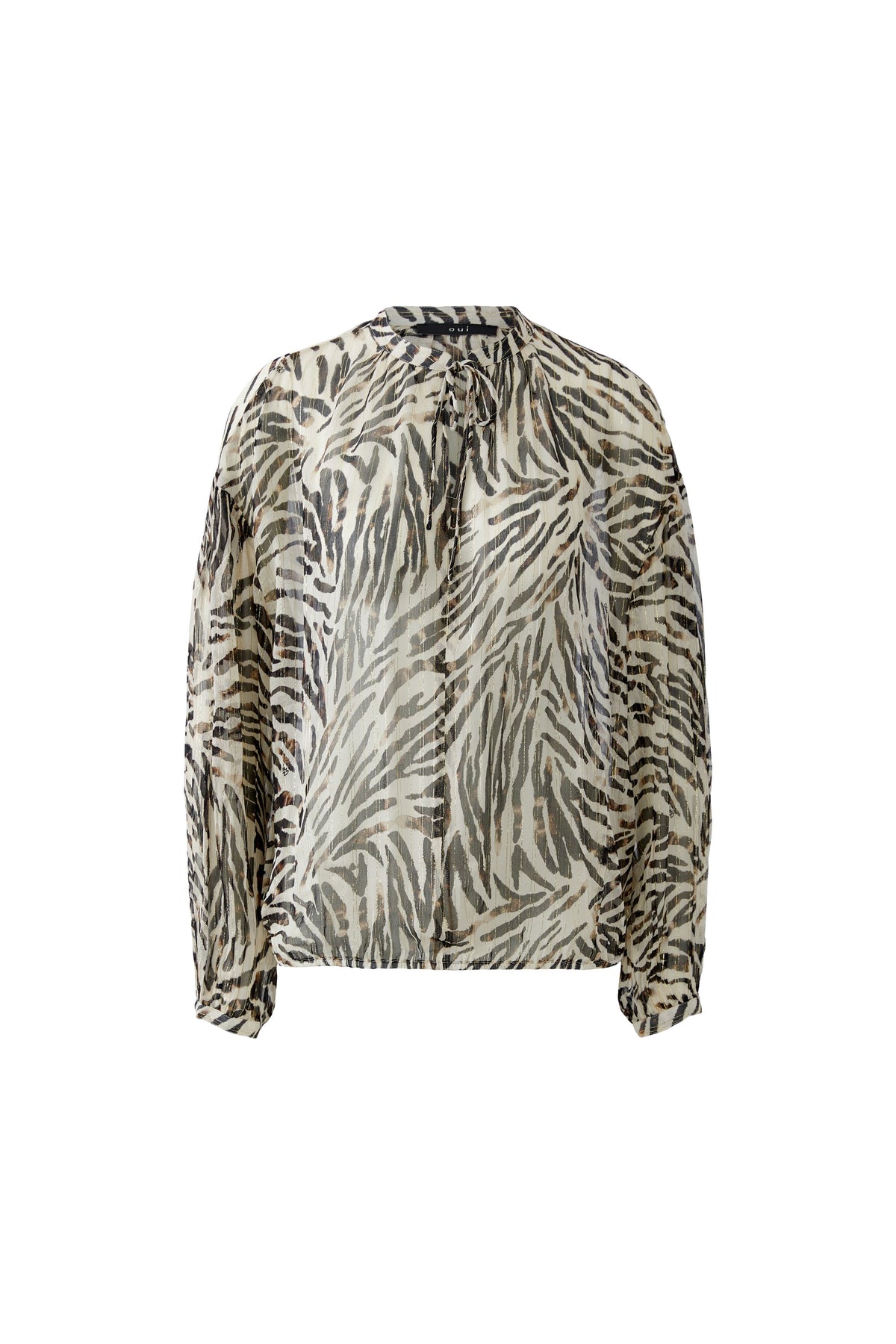 Bluse in Zebra