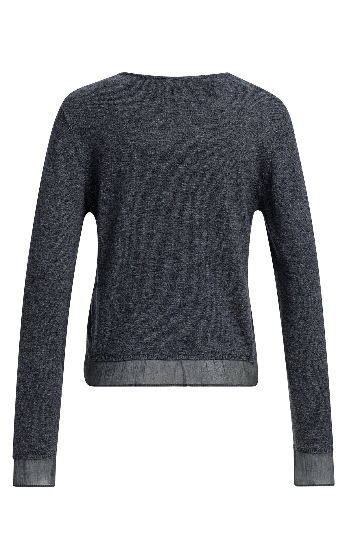 Feinstrick-Cardigan mit Knopfverschluss