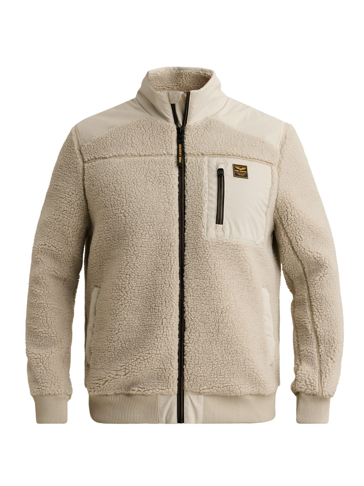 Hybridjacke mit Reissverschluss Sherpa