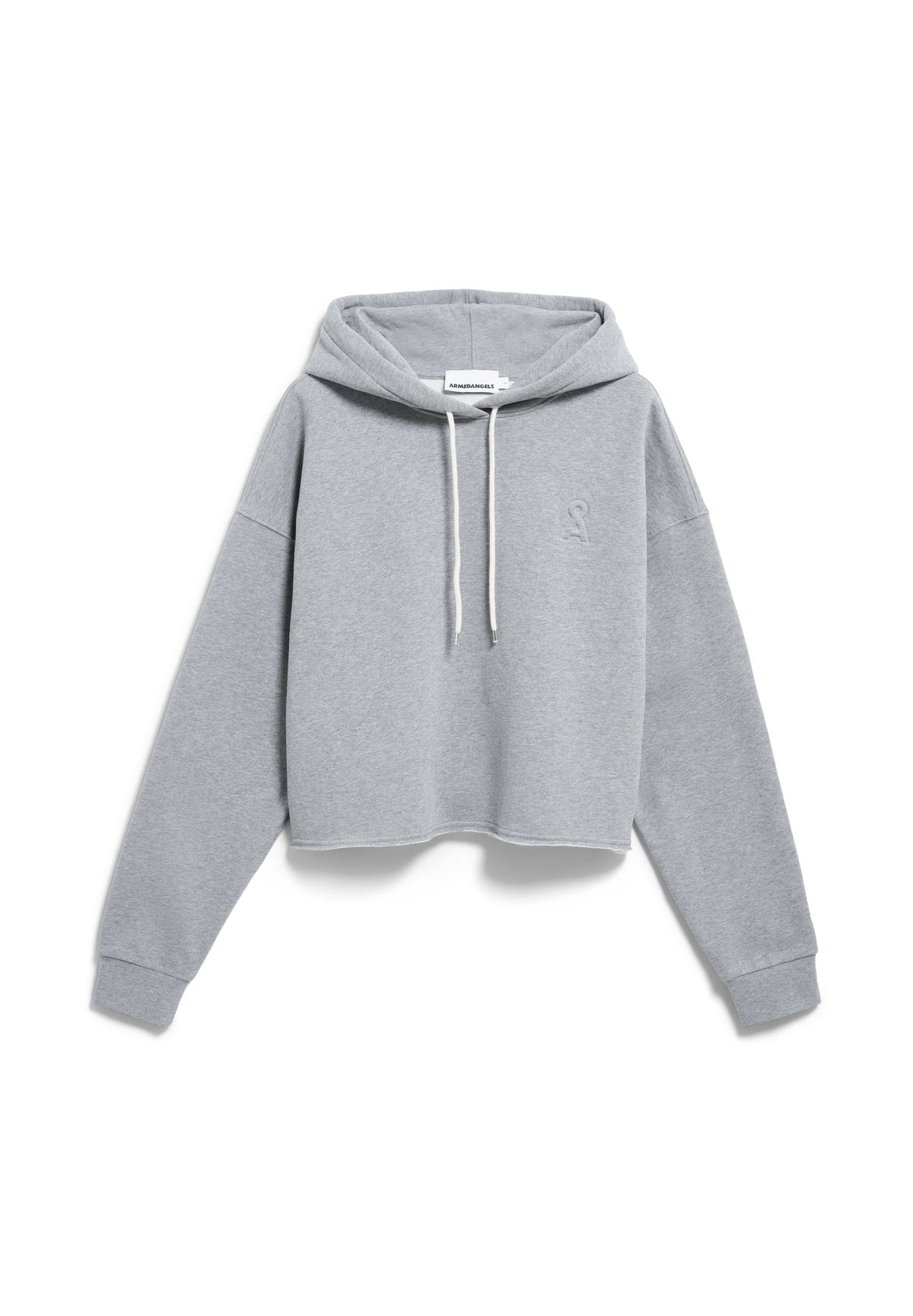 Hoodie mit Rohkante ICONIC Å aus Bio-Baumwolle