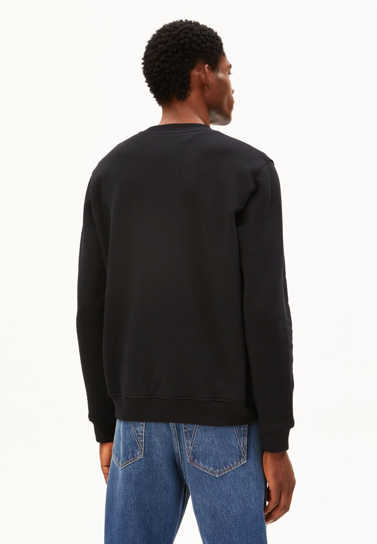 Baumwoll-Fleece-Sweatshirt Logo aus Bio-Baumwolle