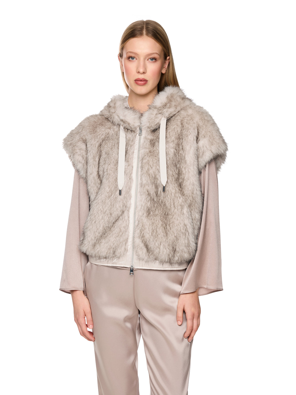 Kuschelige Fake-Fur-Weste