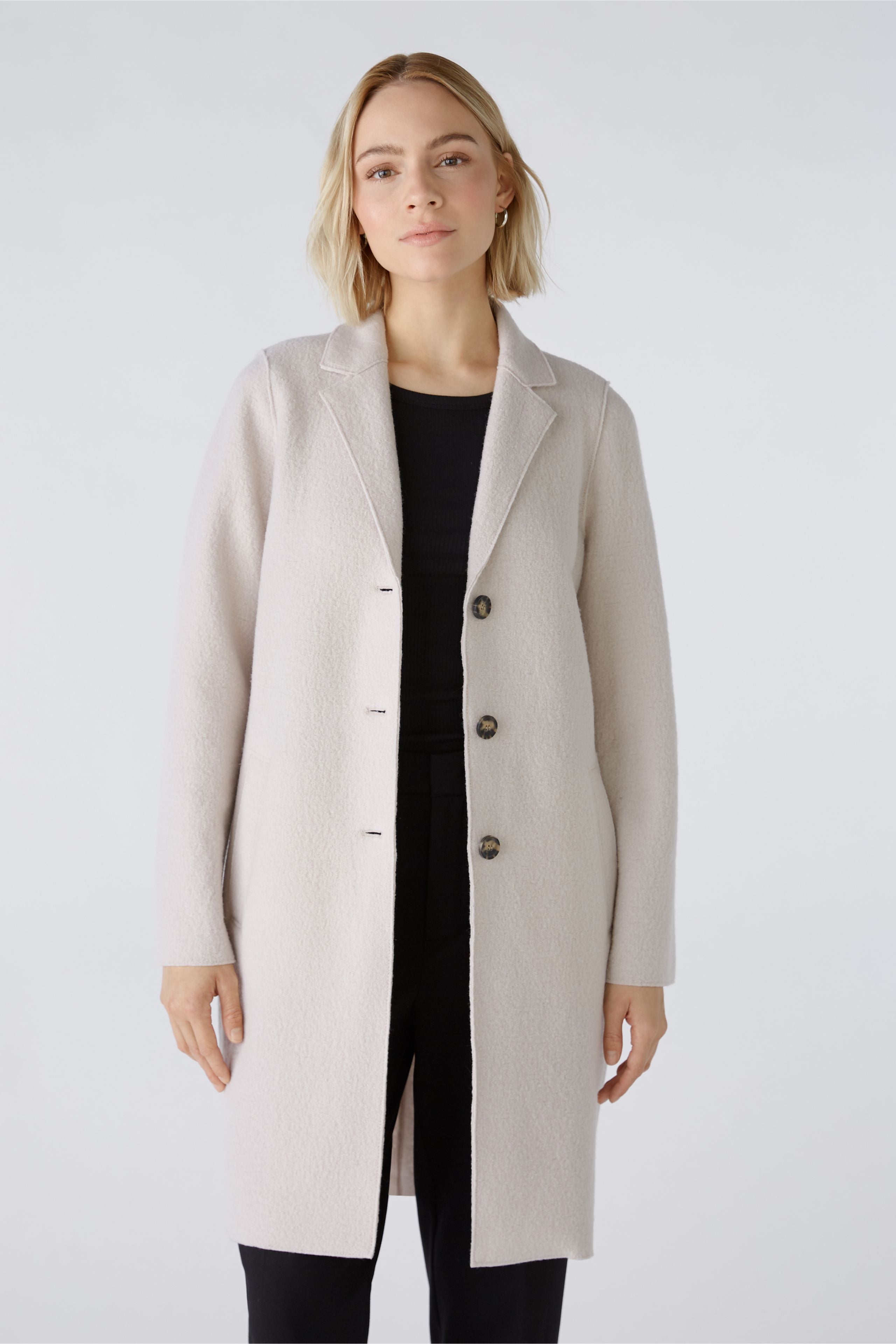MAYSON Mantel Boiled Wool - reine Schurwolle