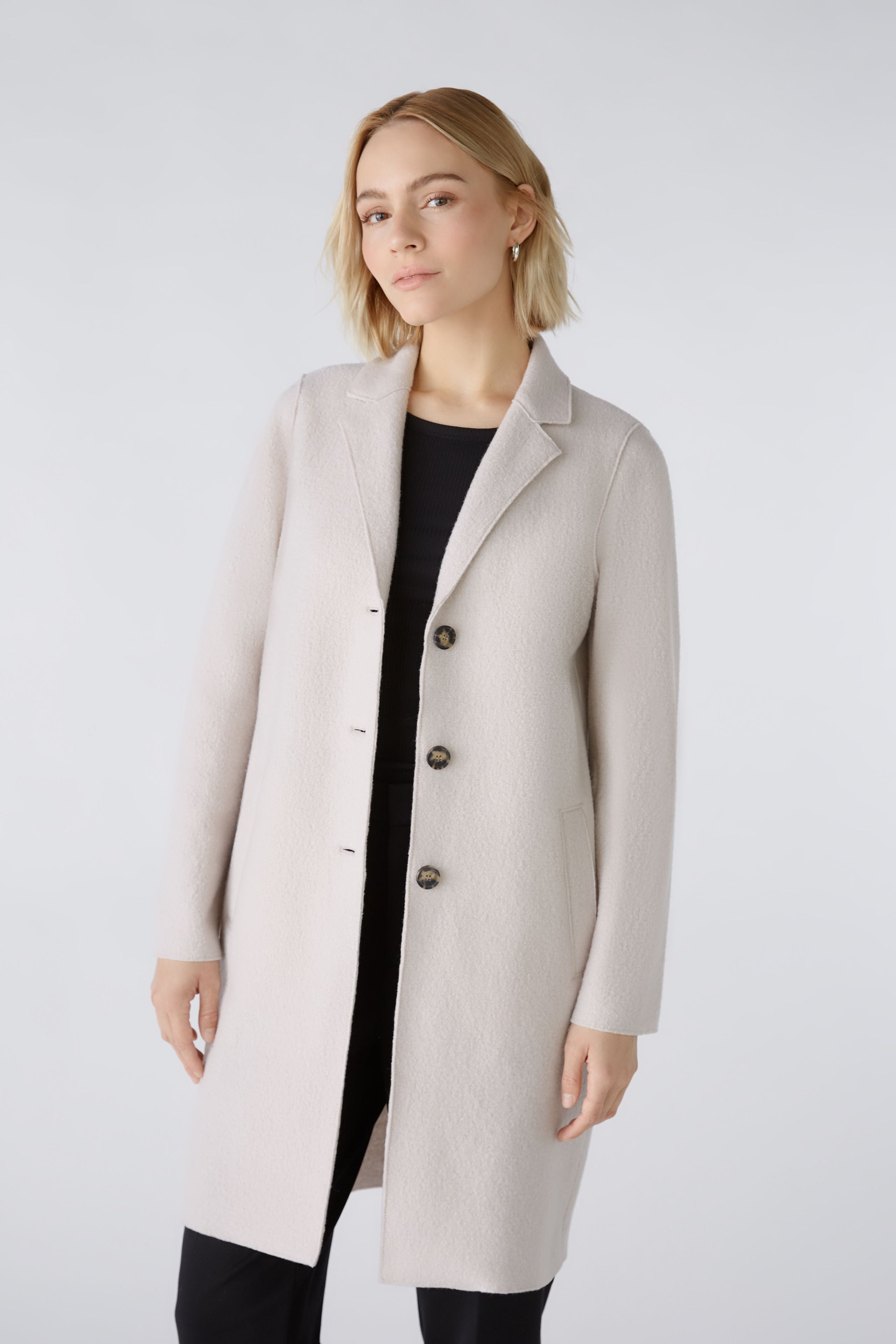 MAYSON Mantel Boiled Wool - reine Schurwolle