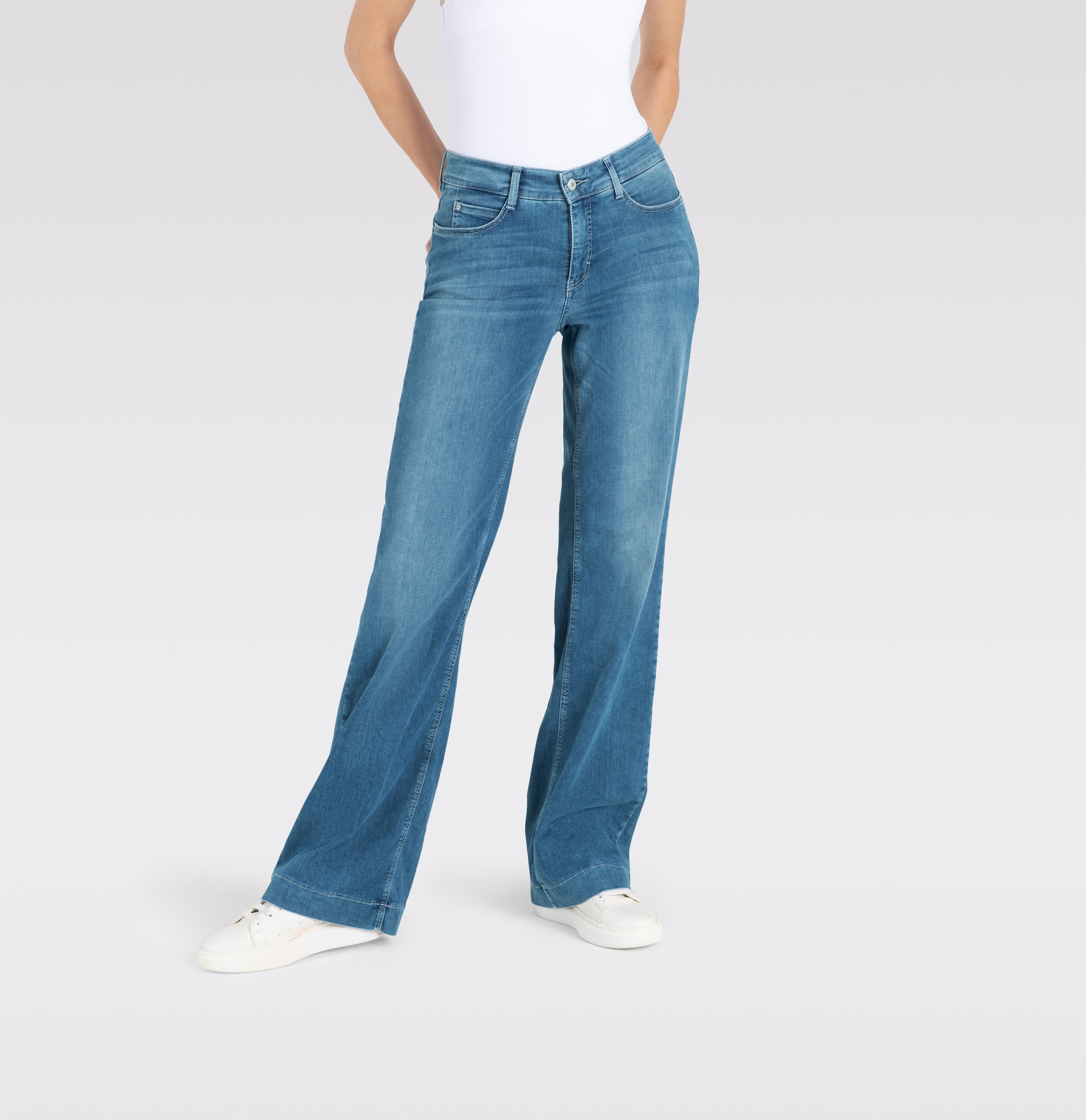 MAC JEANS - DREAM WIDE, DREAM Wonder light Denim