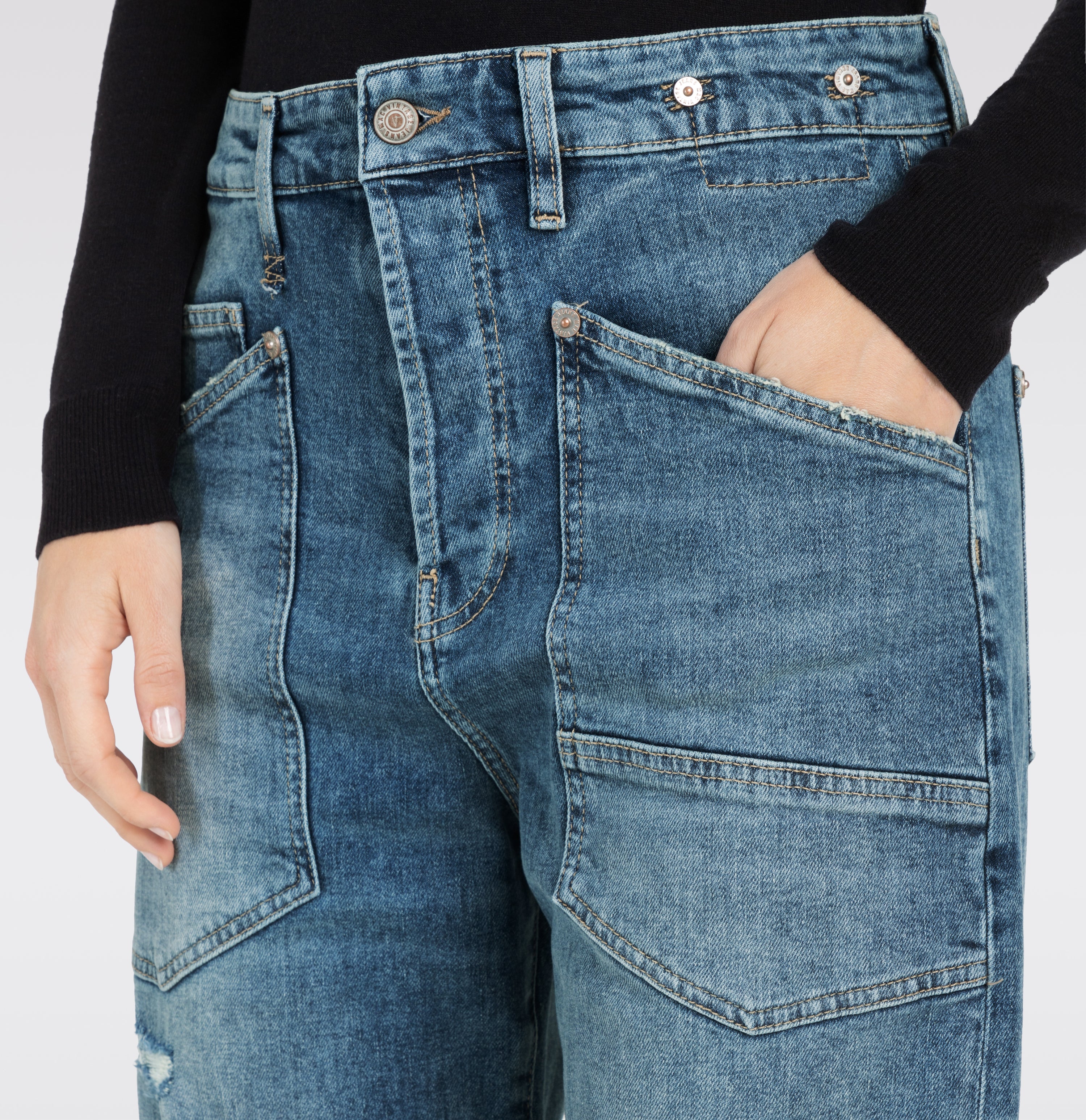 MAC JEANS - BAGGY, Authentic comfort denim