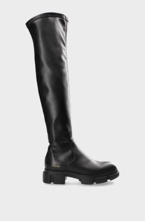 Copenhagen CPH544 Stiefel  vitello/vegan stretch black