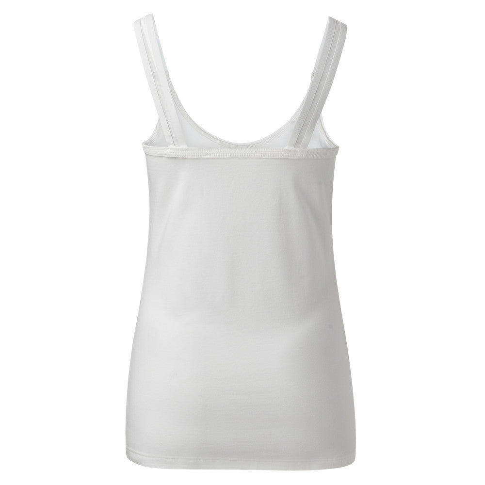 Cotton singlet with straps