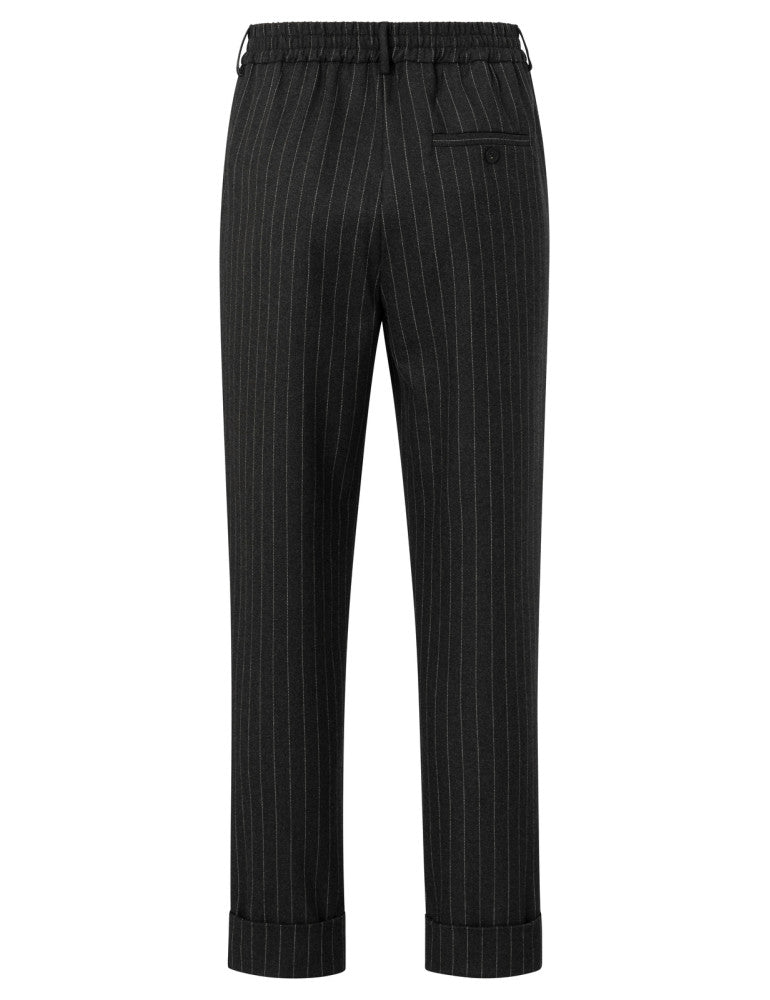 Soft pinstripe pantalon with s