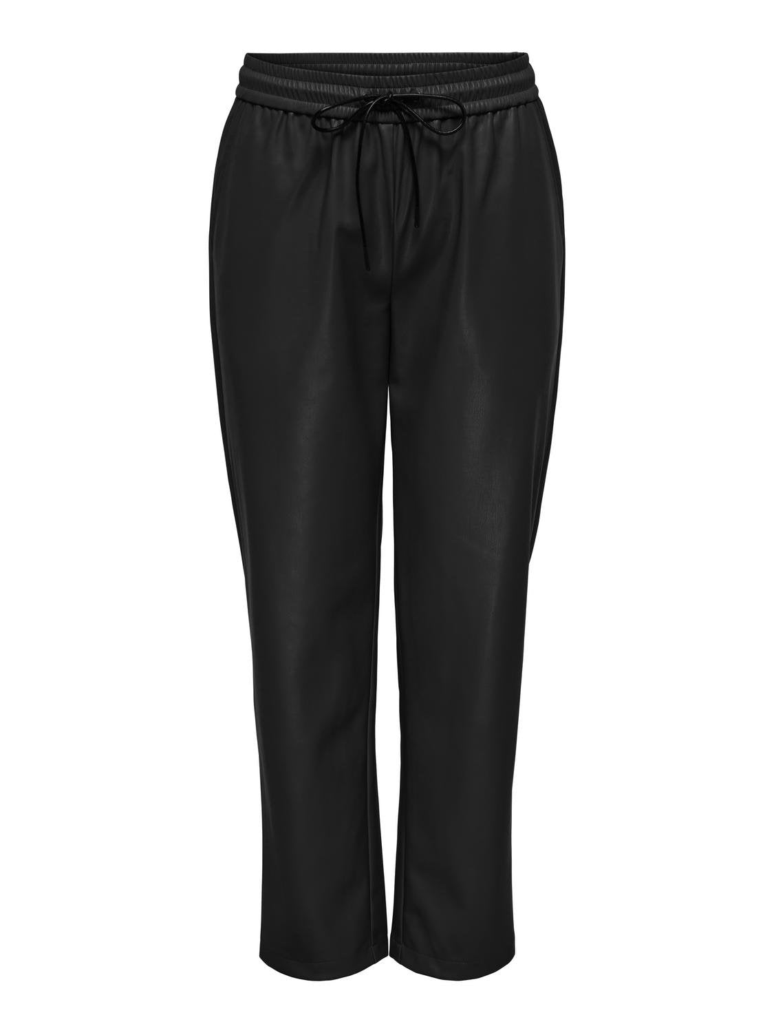 ONLHERO MW FAUX LEATHER PULL-UP PANT PNT