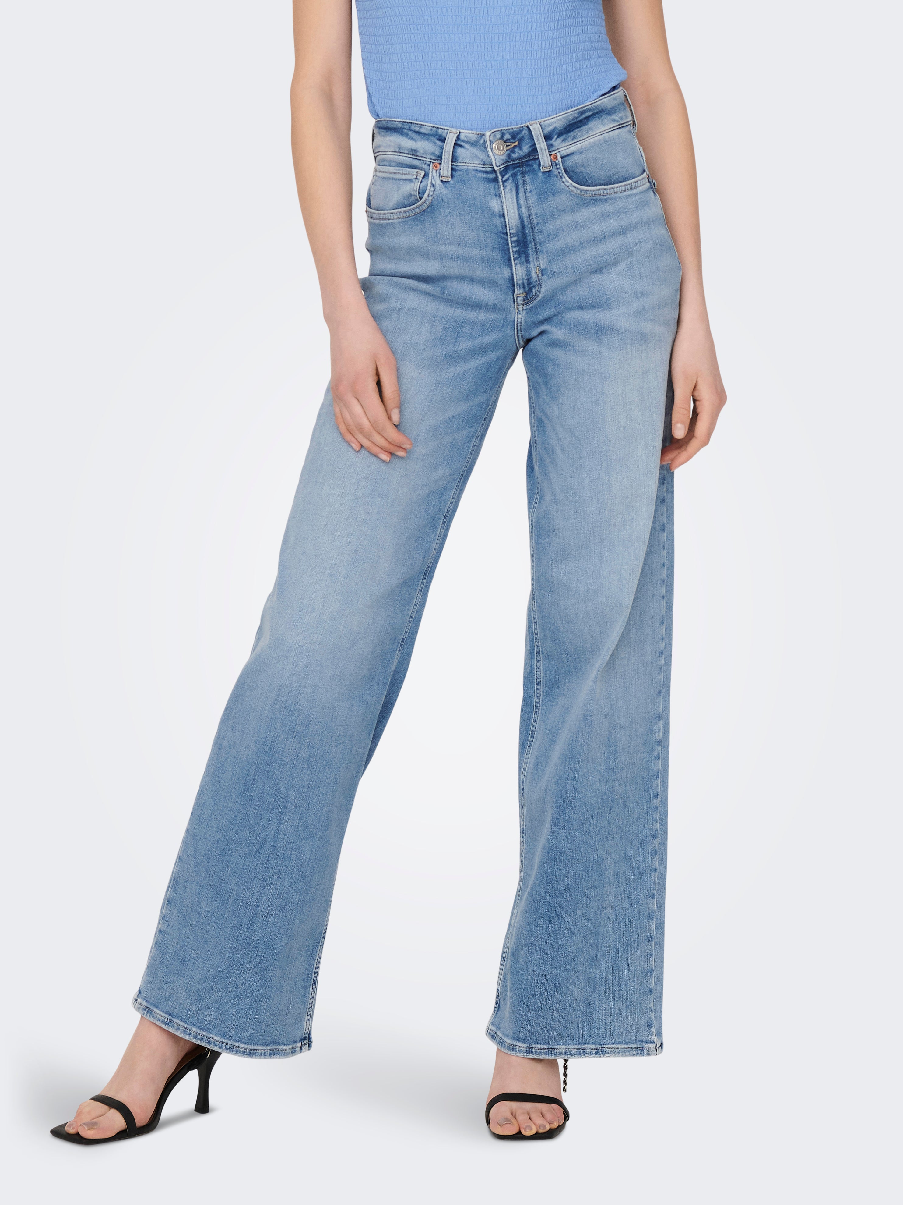 ONLY Jeanshose ONLMADISON BLUSH HW WIDE DNM