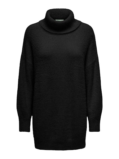 ONLPIUMO LS LOOSE ROLLNECK CS KNT