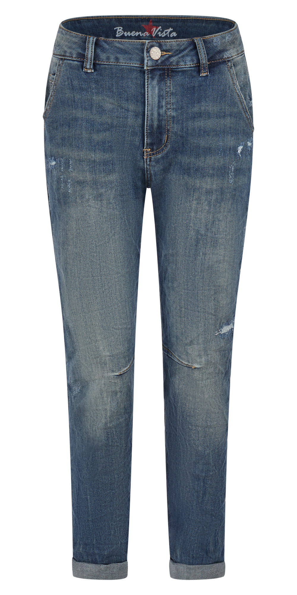 Aida cropped stretch denim