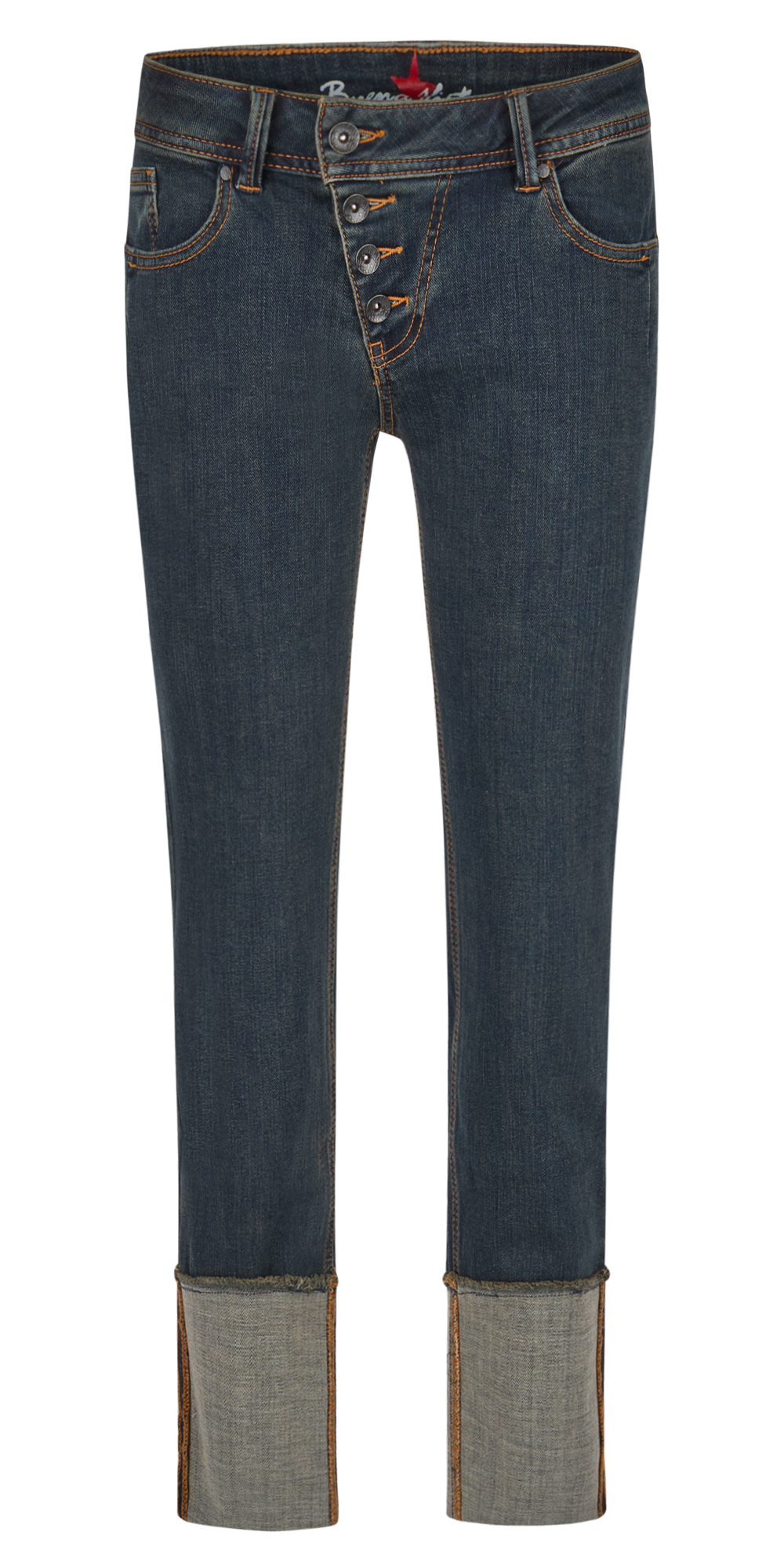 Malibu straight 7/8 stretch denim