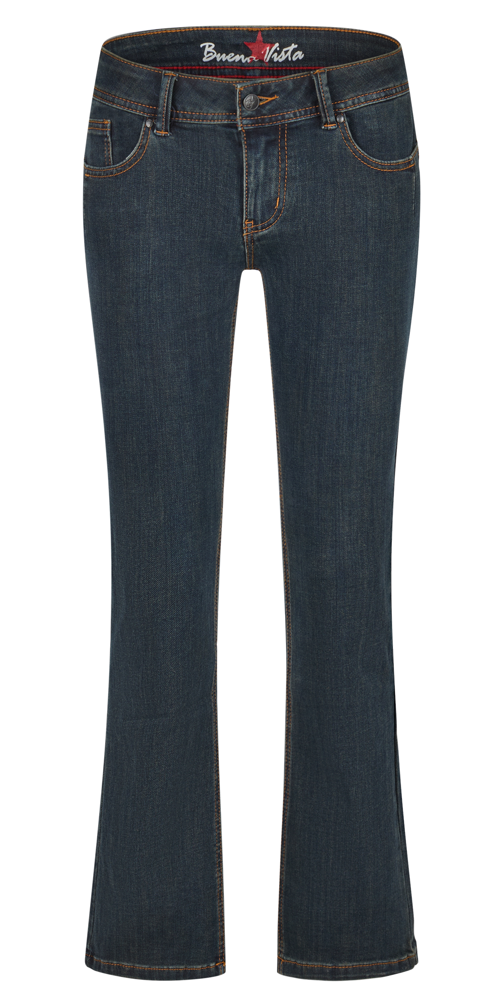 Malibu-Zip Bootcut stretch denim