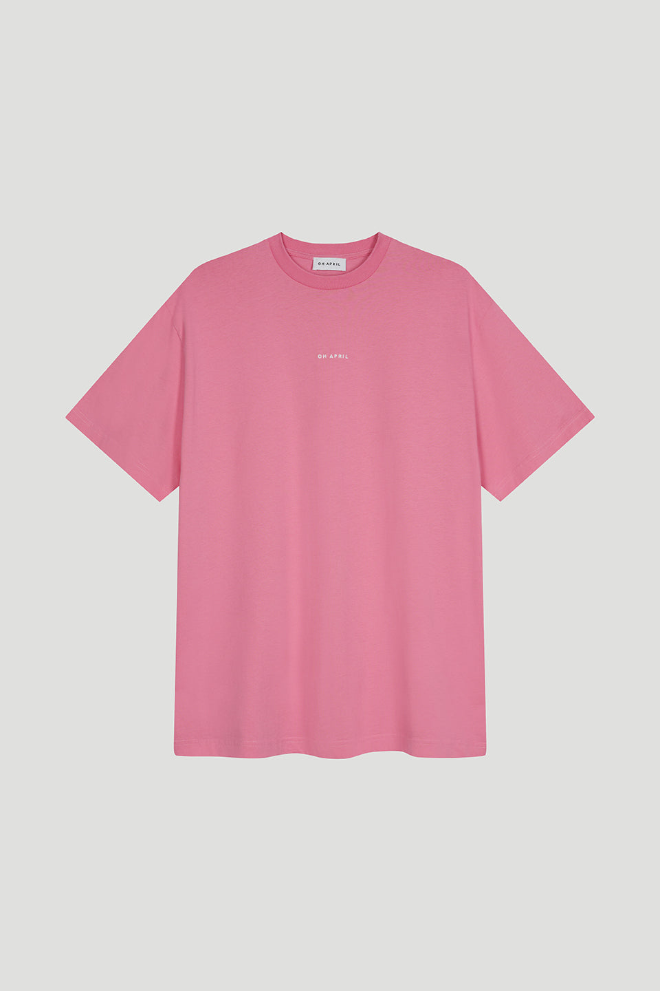 Boyfriend t-shirt deep pink