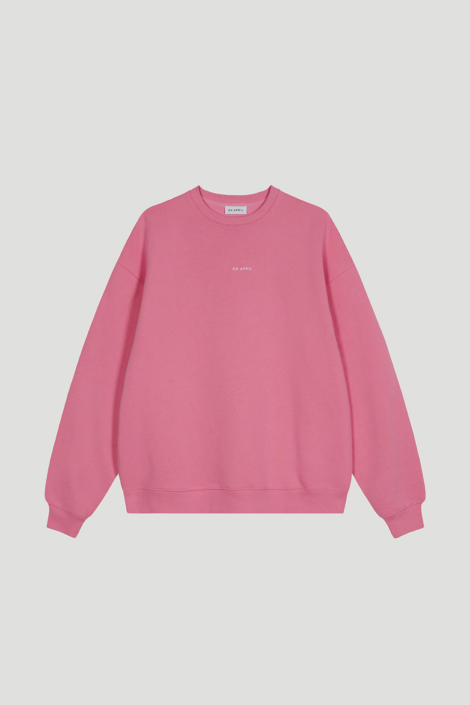 Oversized Sweater deep pink