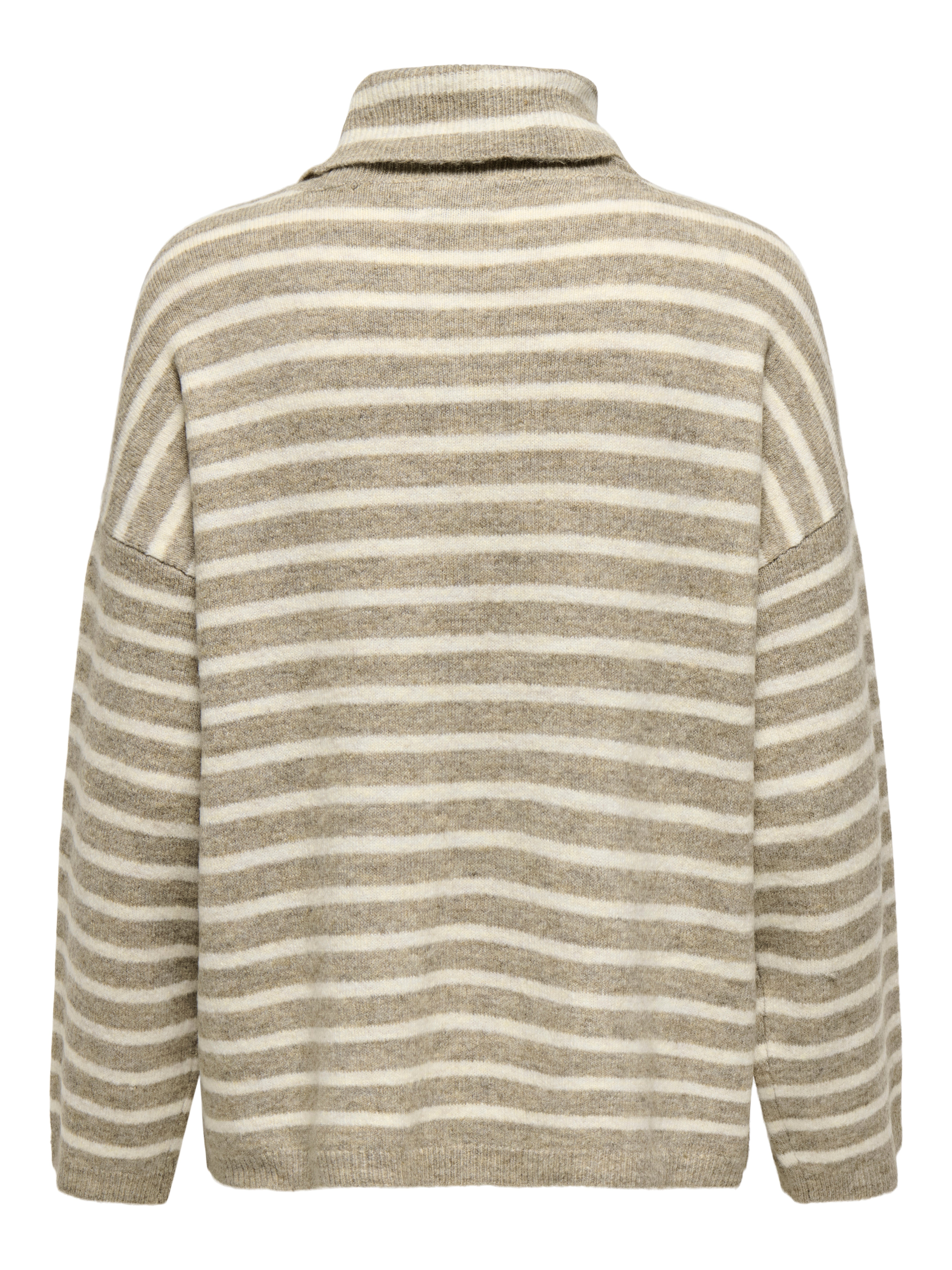 ONLTALIO LS STRIPE ROLLNECK BF KNT