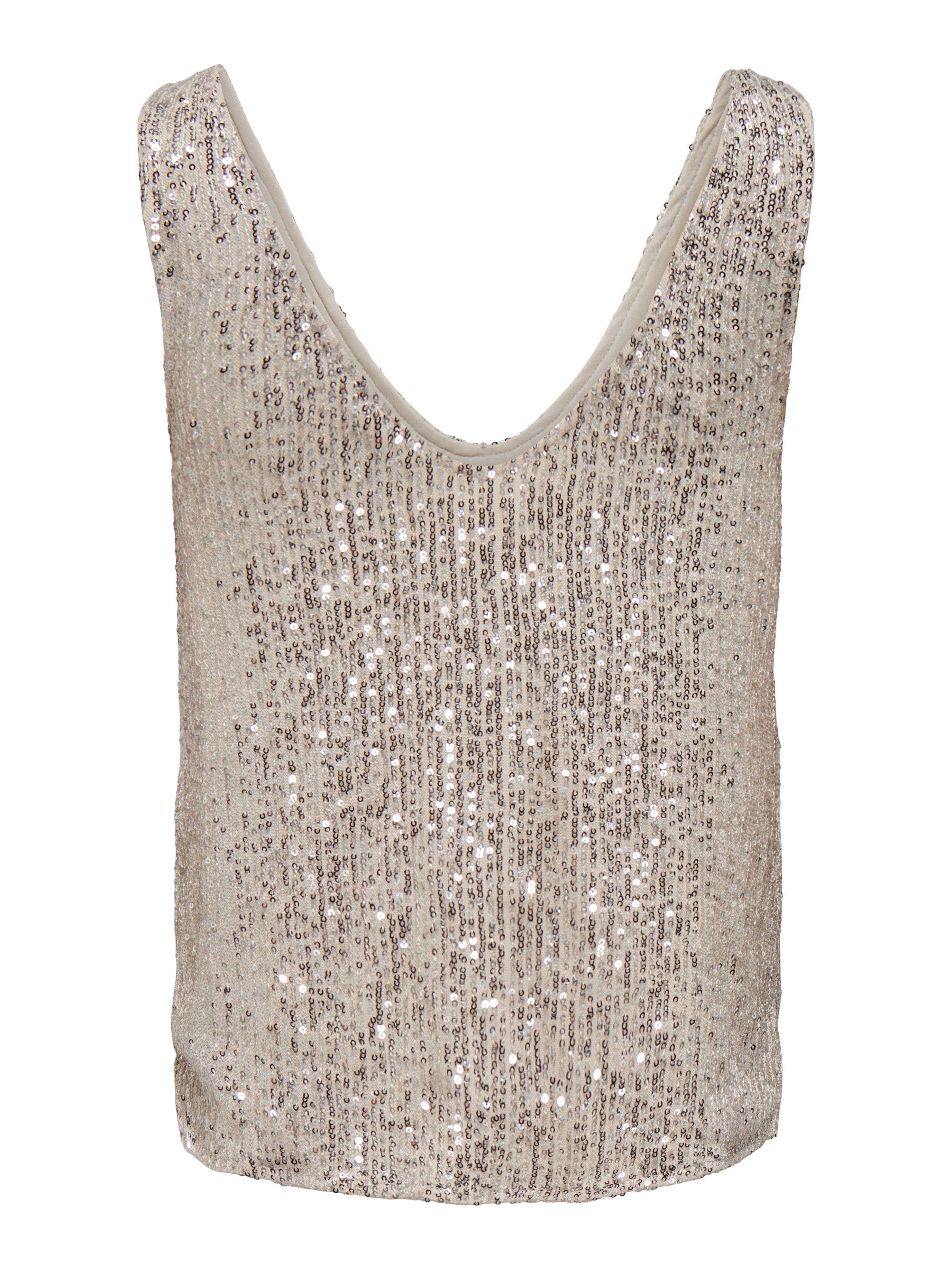 ONLANA S/L V-NECK SEQUINS TOP JRS