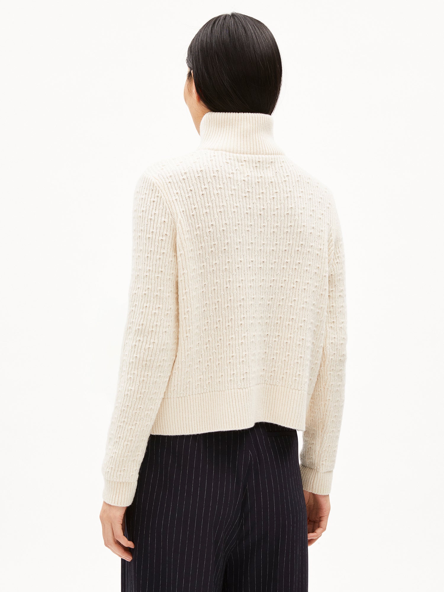 TULIPAA Strick Pullover Solid