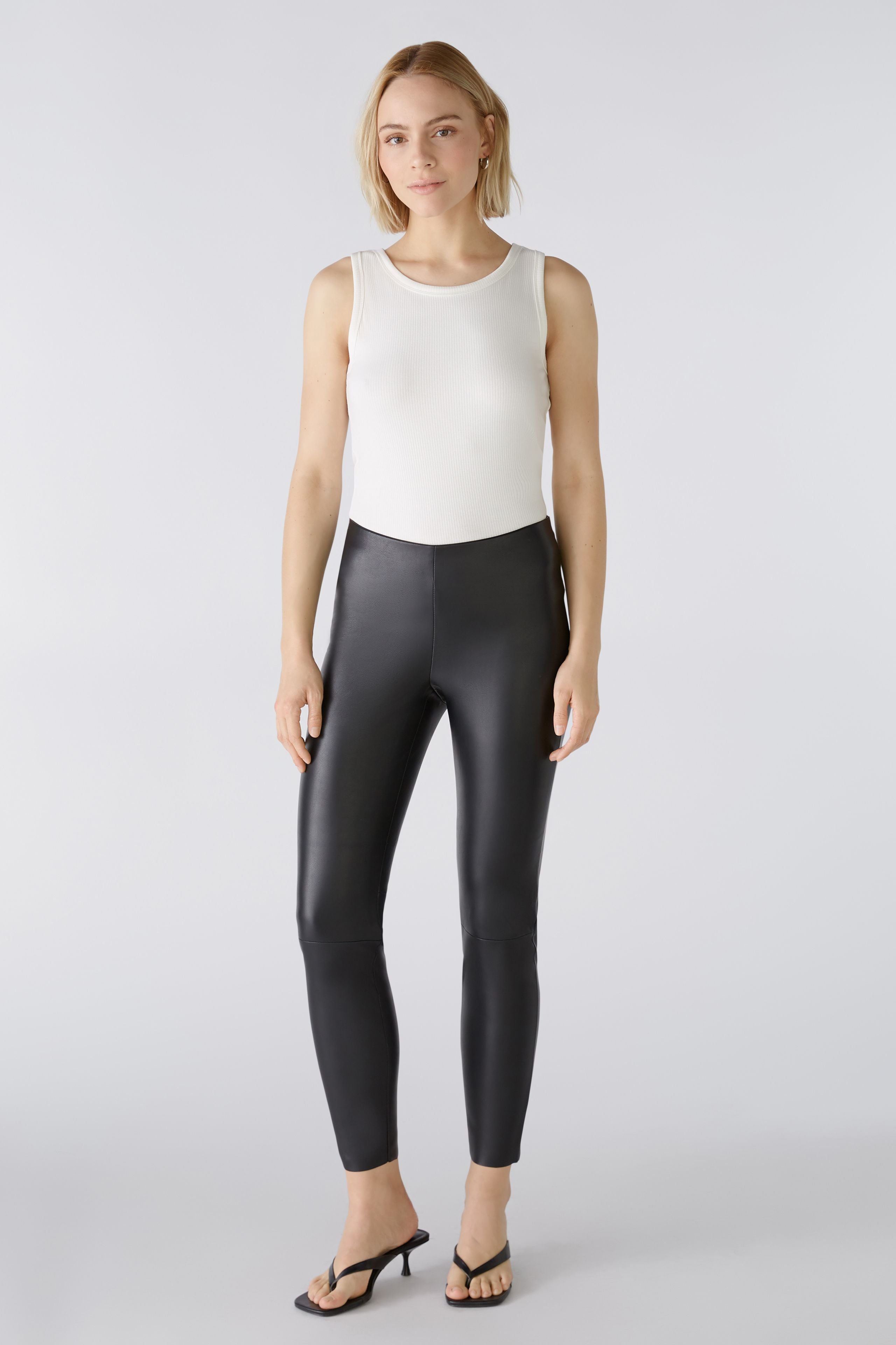 CHASEY Leggings in Lederoptik