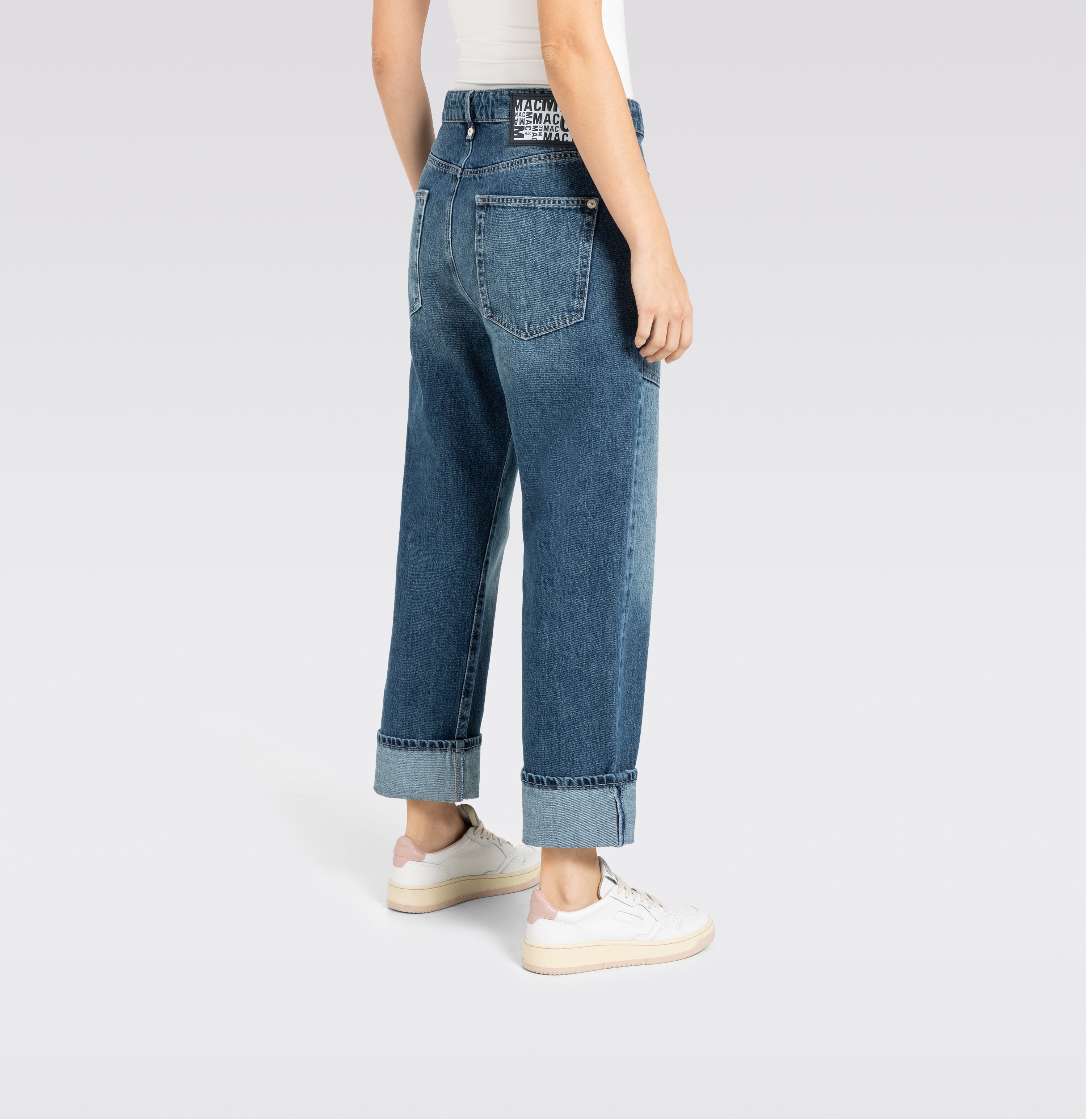 MAC JEANS - BAGGY, Nettle Denim