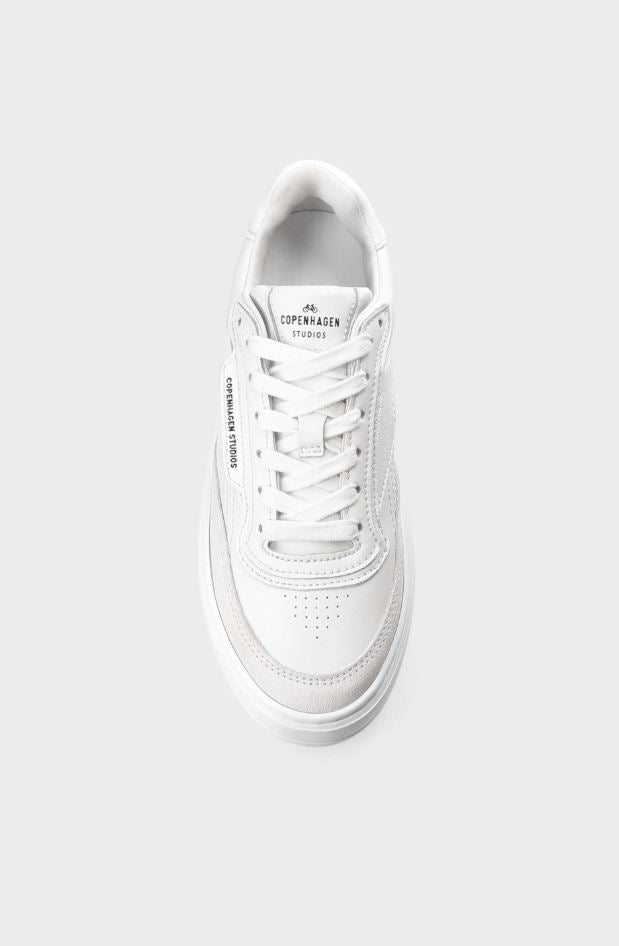 Copenhagen Low-Top Sneaker  CPH89 leather mix white
