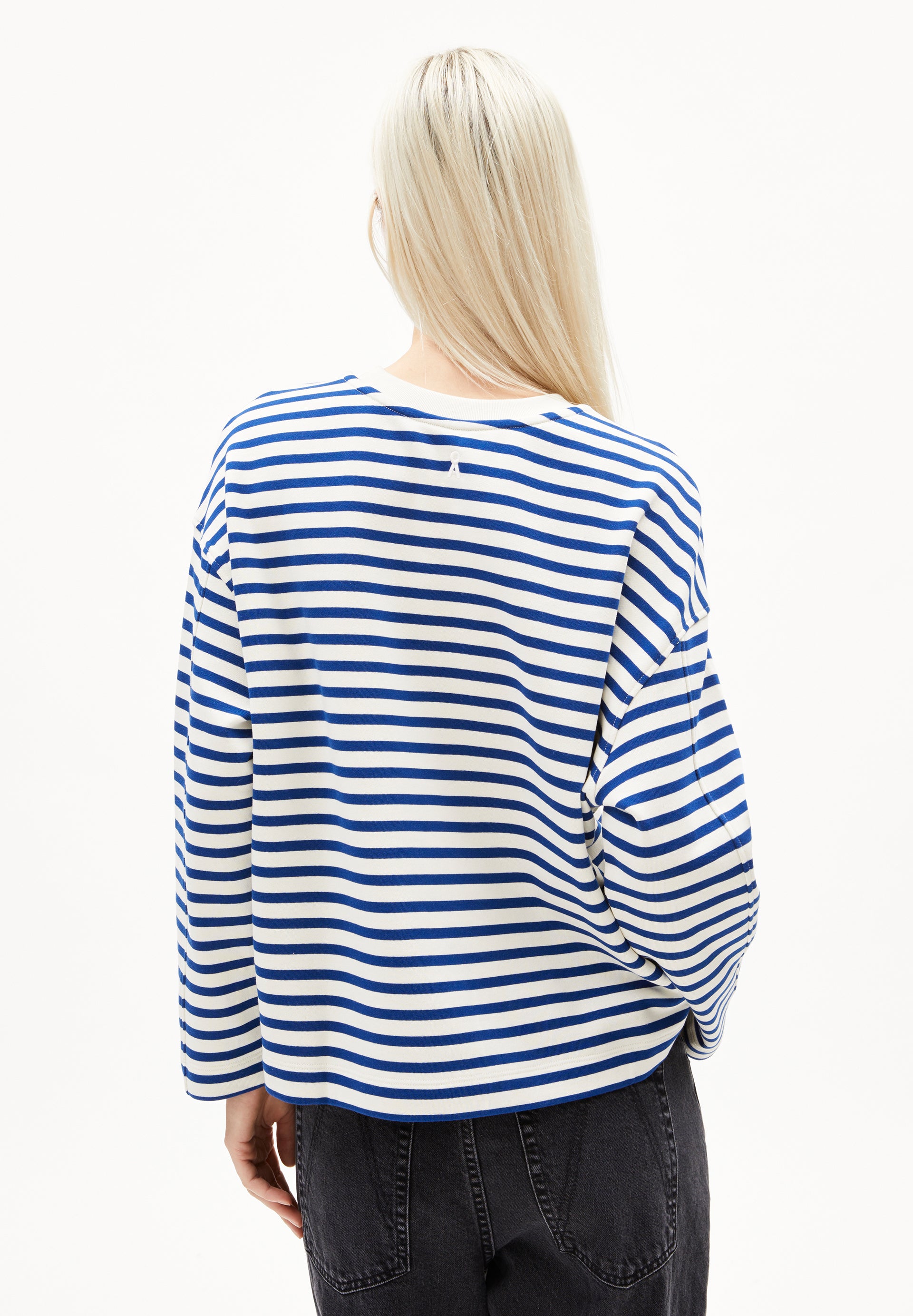 Armedangels Sweatshirt FRANKAA MAARLEN STRIPE aus Bio-Baumwolle