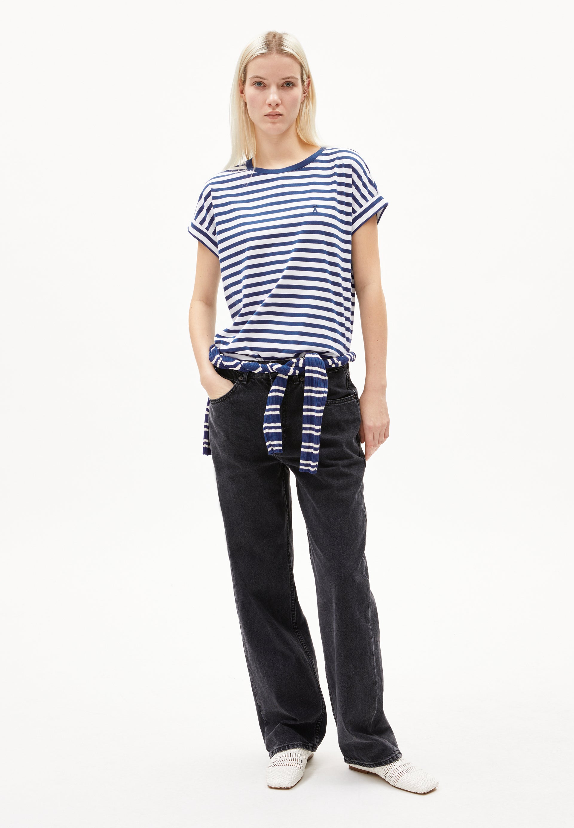 Armedangels T-Shirt IDAARA STRIPES aus Bio-Baumwolle