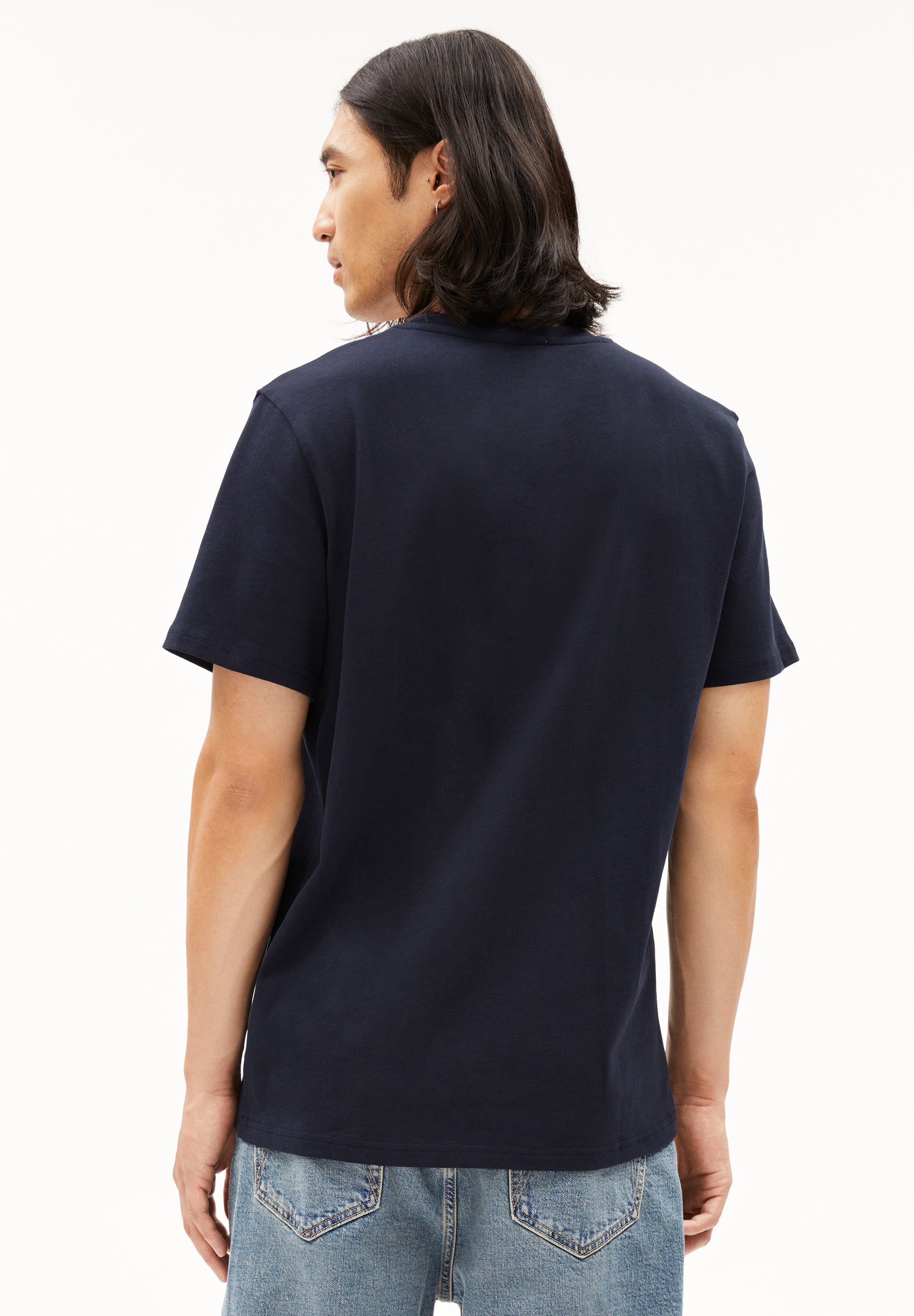 Armedangels T-Shirt MAARKOS aus Bio-Baumwoll Mix