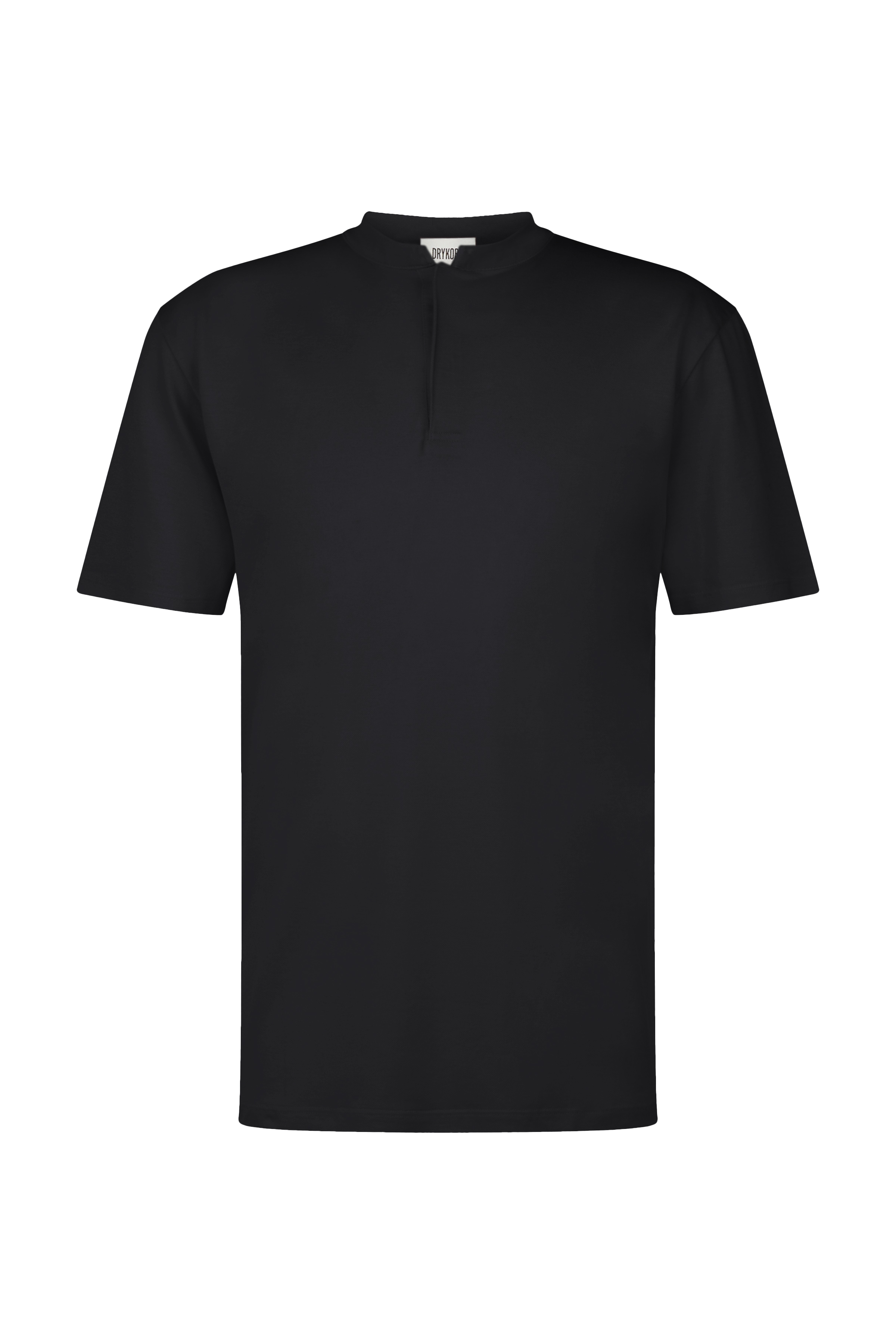 DRYKORN T-Shirt mit Knopfleiste in Piqué LOUIS
